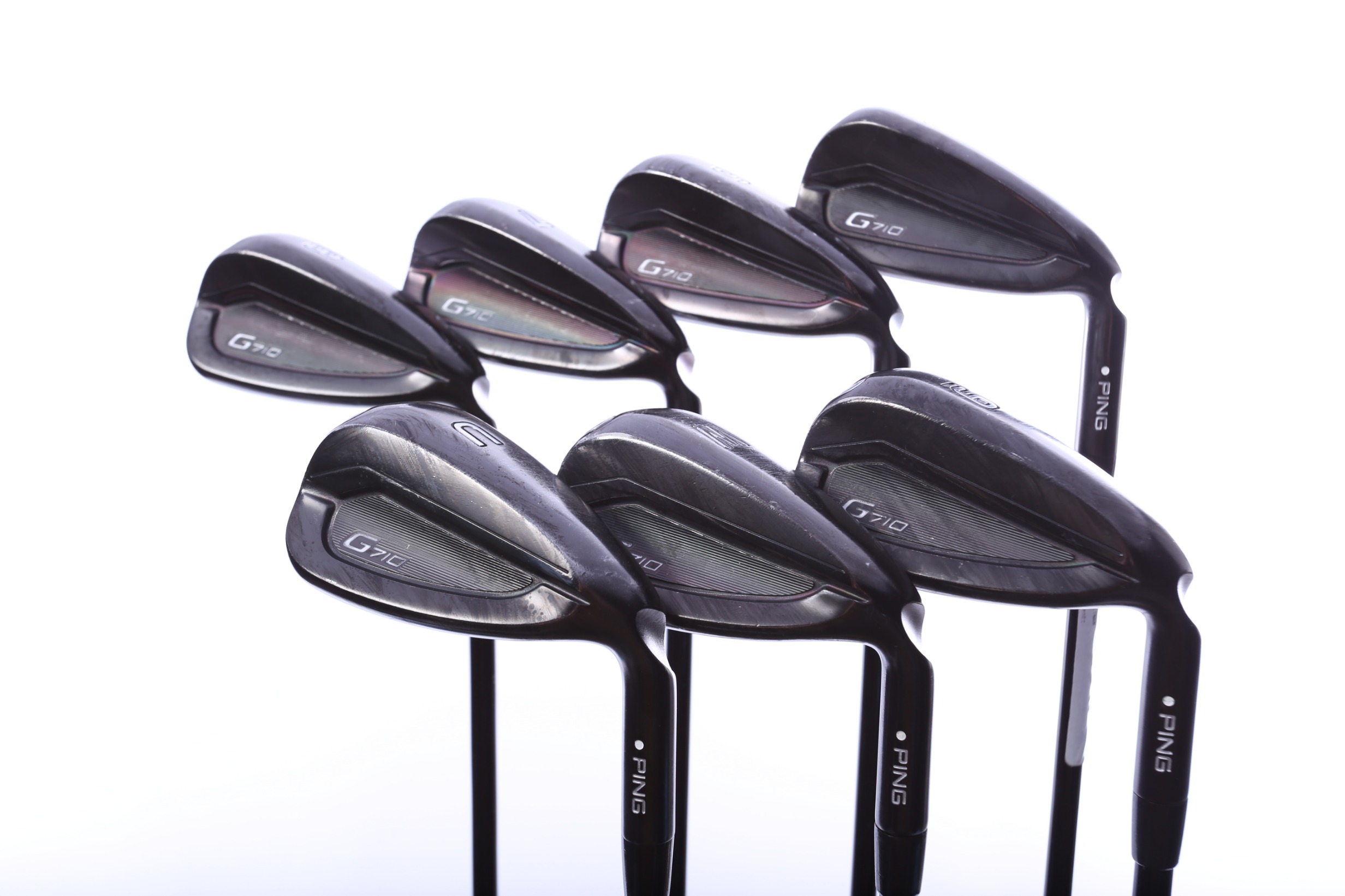 Ping G710 Iron Set 5-PW, UW in Seniors Flex Graphite Shaft