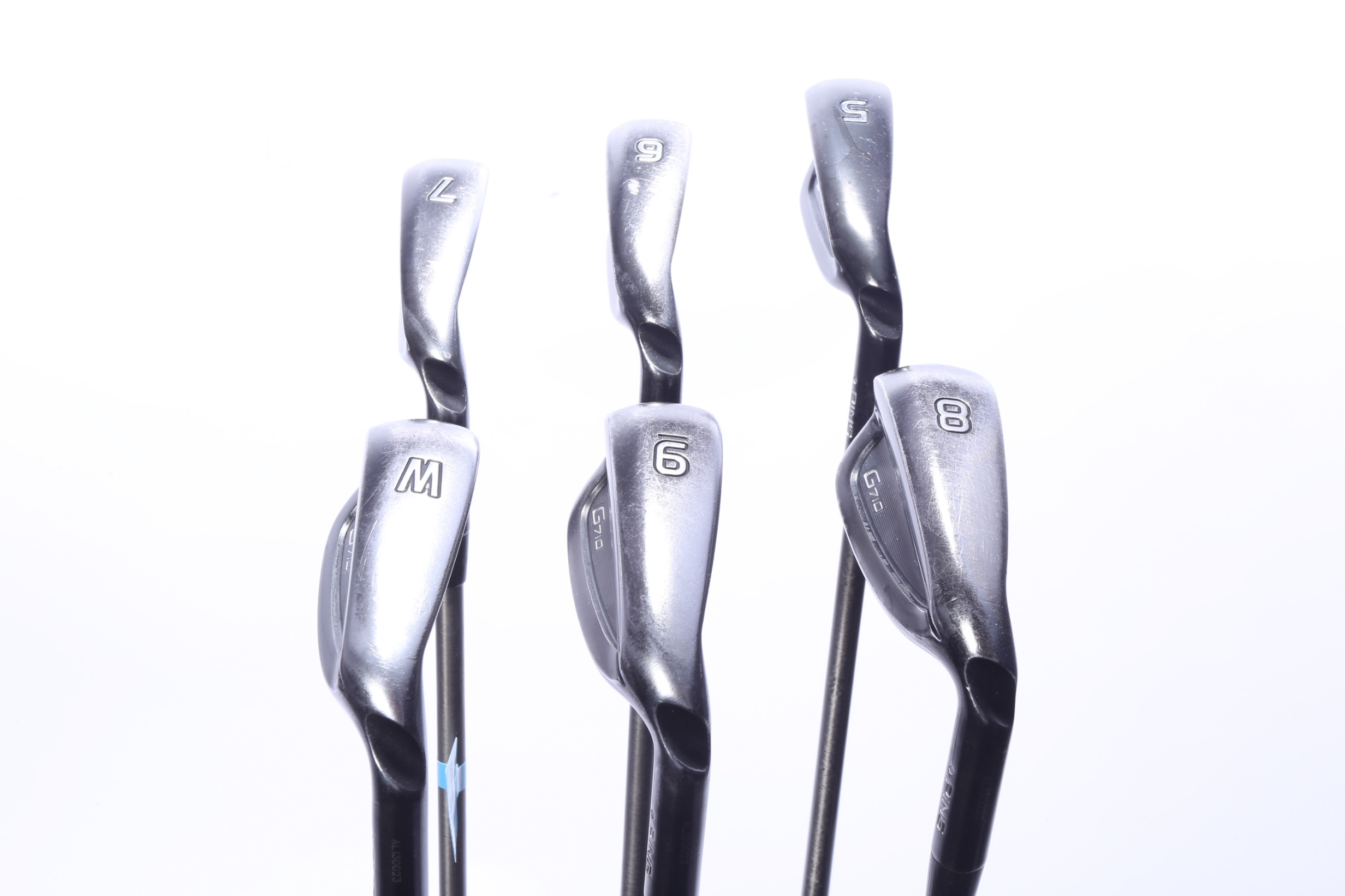 PING G710(値下) Ping G710 Iron Set 5-PW +0.5 in Stiff Flex Graphite Shaft Good | eBay