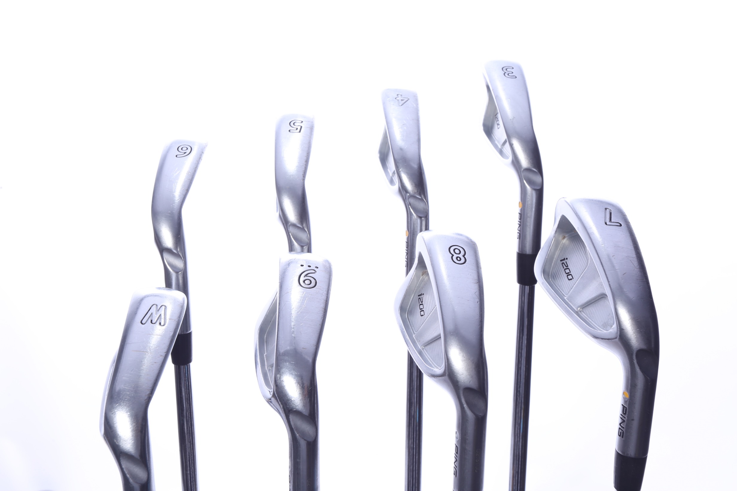 Ping i200 Iron Set 3-PW Standard Stiff Flex Steel Shaft Good | eBay