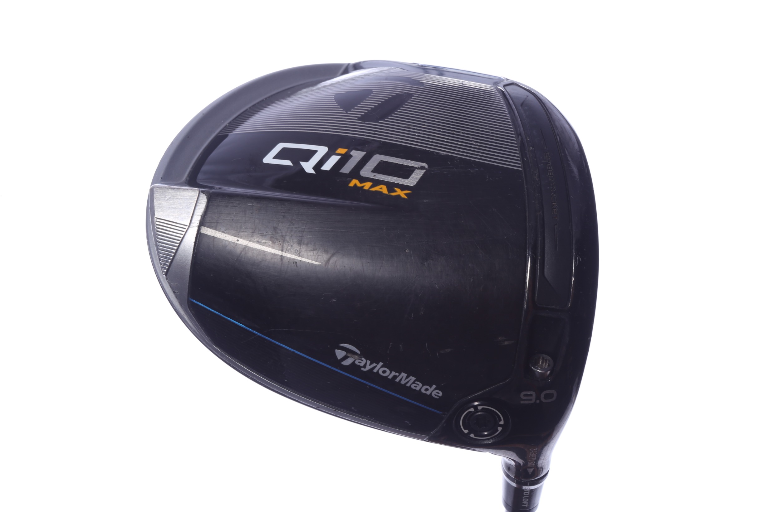 The TaylorMade Qi10 MAX ドライバー 9 ヘッドカバー付き King of 