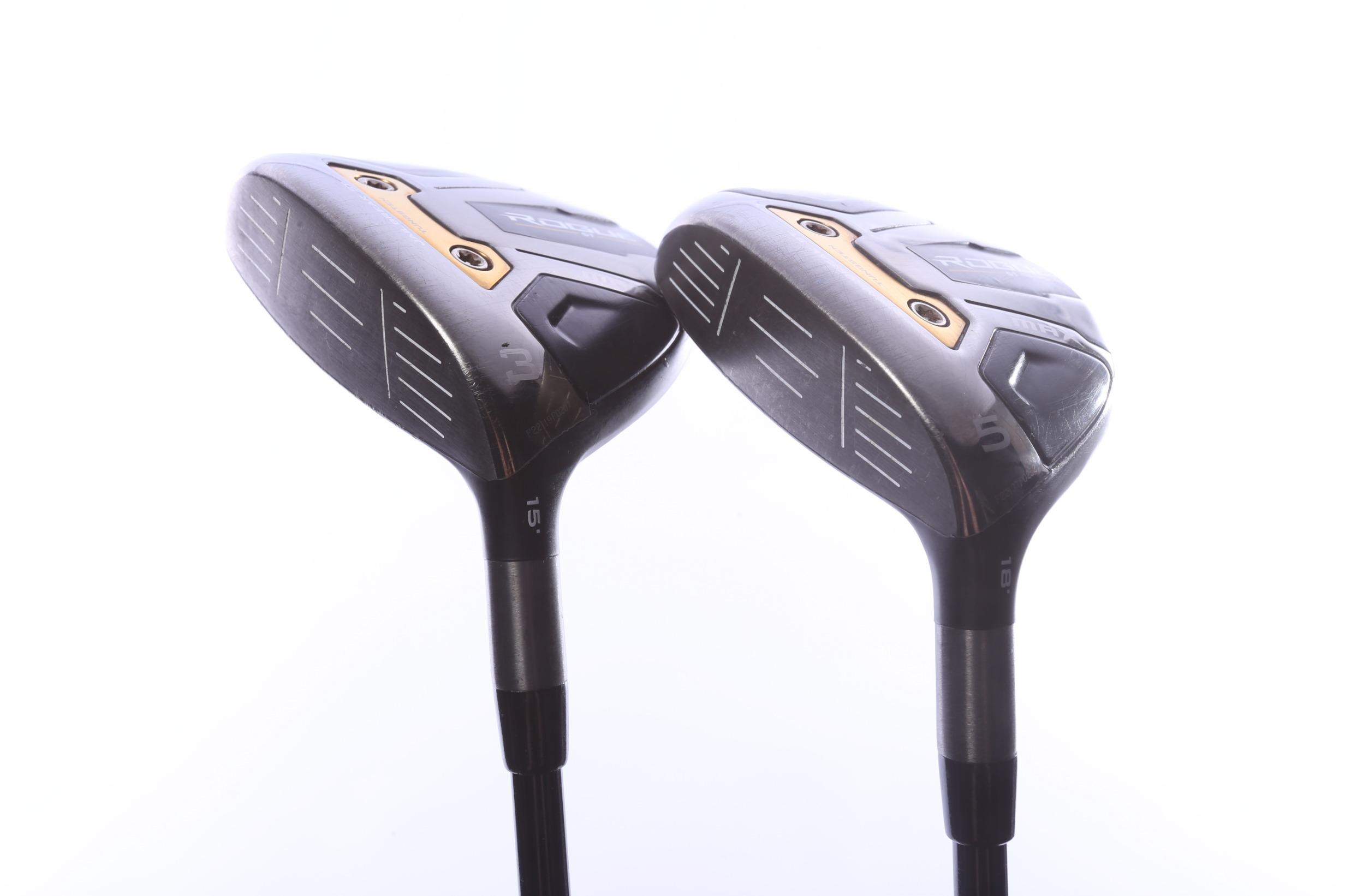 LEFTY Callaway Rogue ST MAX 3W, 5W Fairway Wood Set Graphite Shaft