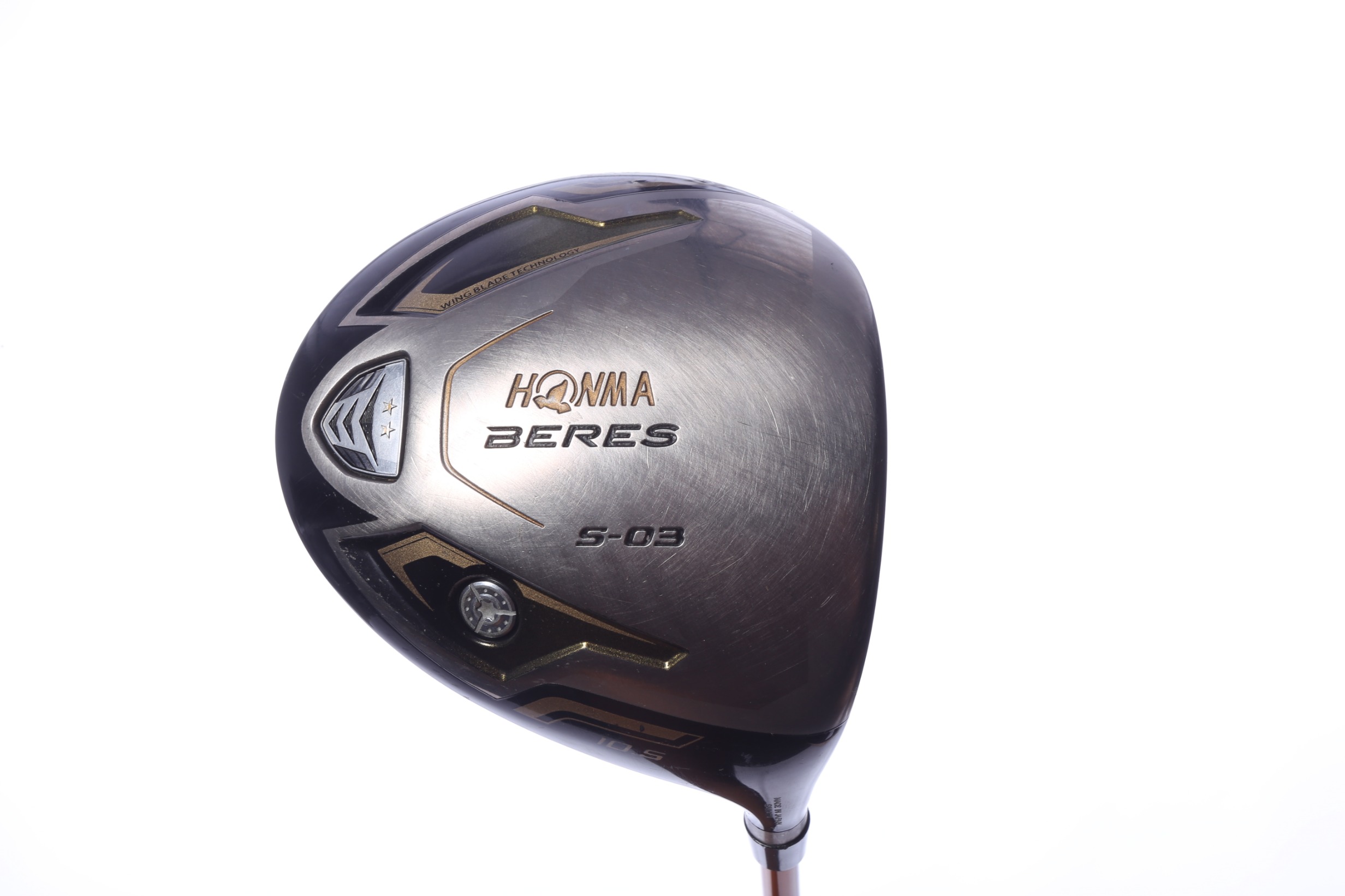 Honma Beres S-03 10.5* Driver Seniors Flex Aldila NVS Orange Very
