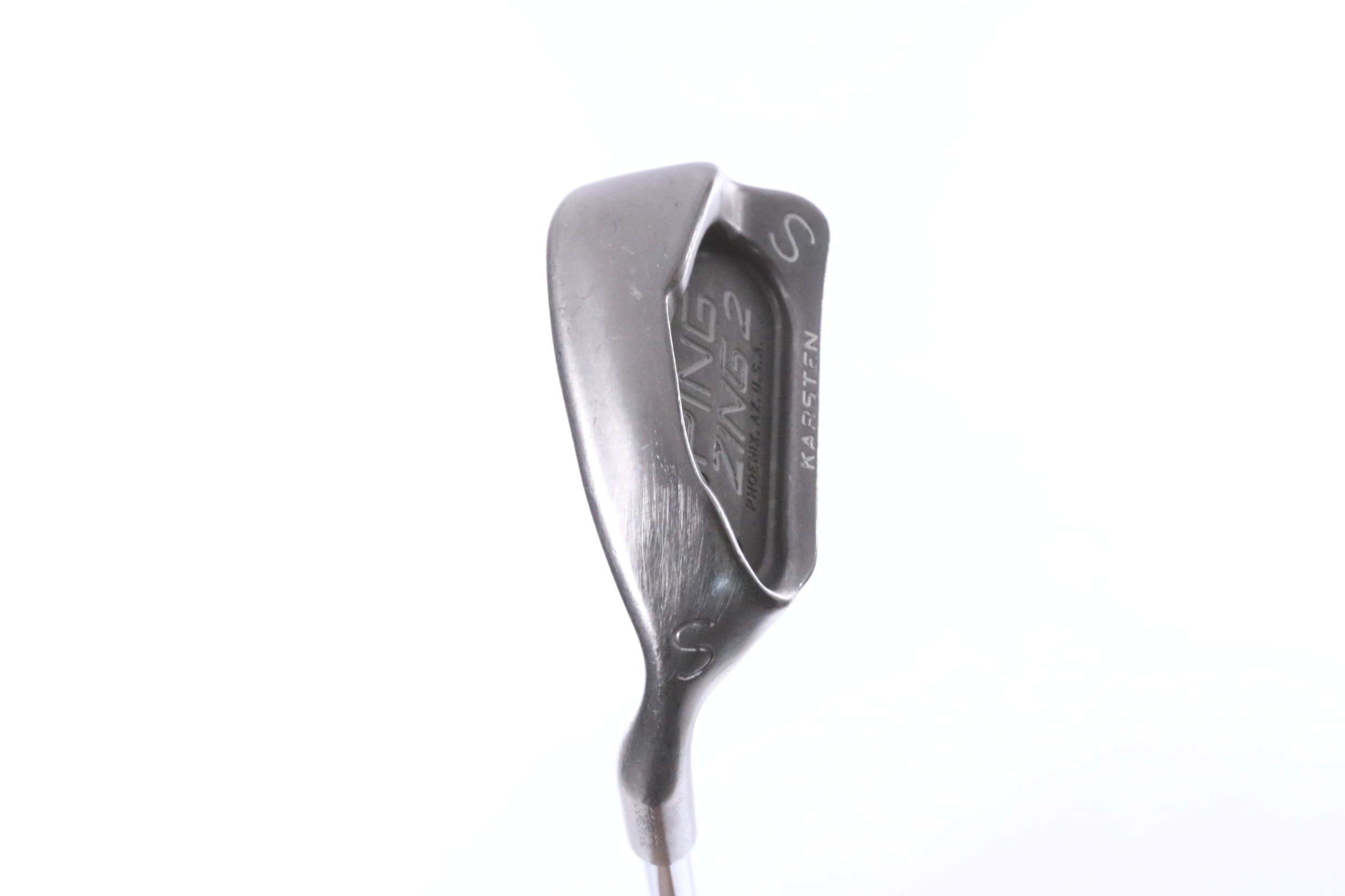 LEFTY Ping Zing 2 Blue 52* Sand Wedge 35.25 in Ping JZ Steel Shaft
