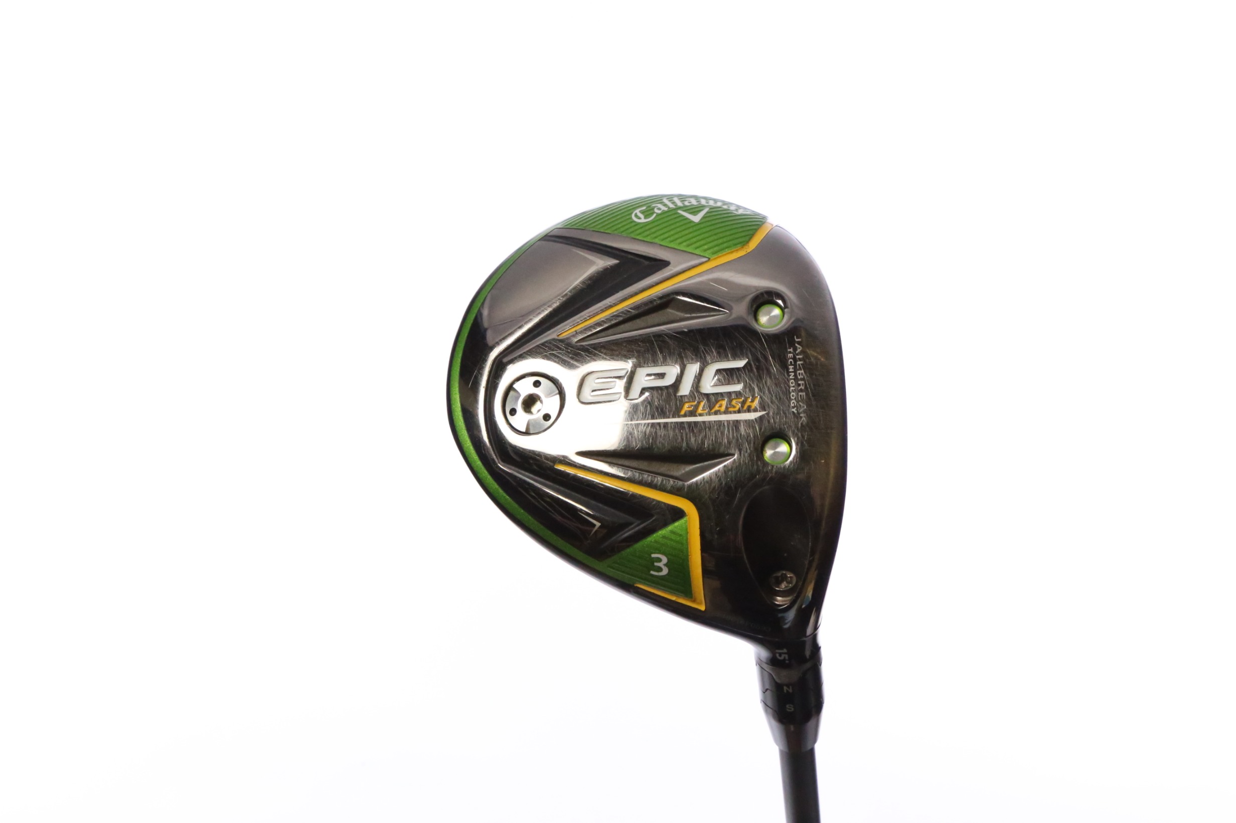 Callaway Epic Flash 15* 3-Wood Project X HZRDUS Smoke Black Extra