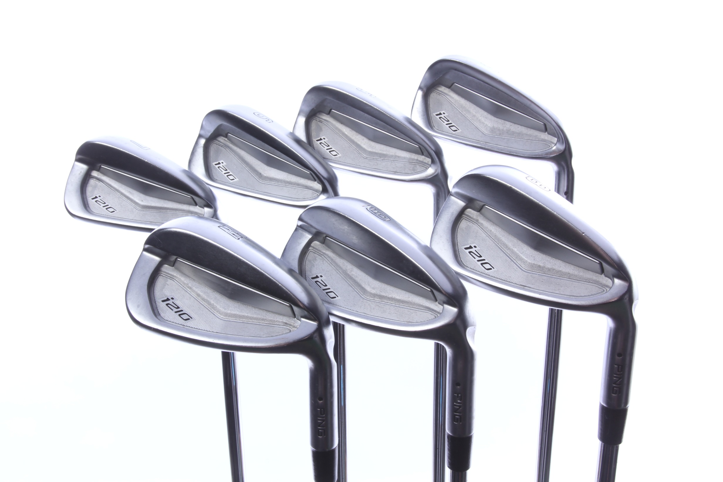 Ping i210 Iron Set 4-PW Standard Stiff Flex Steel Shaft Very PING