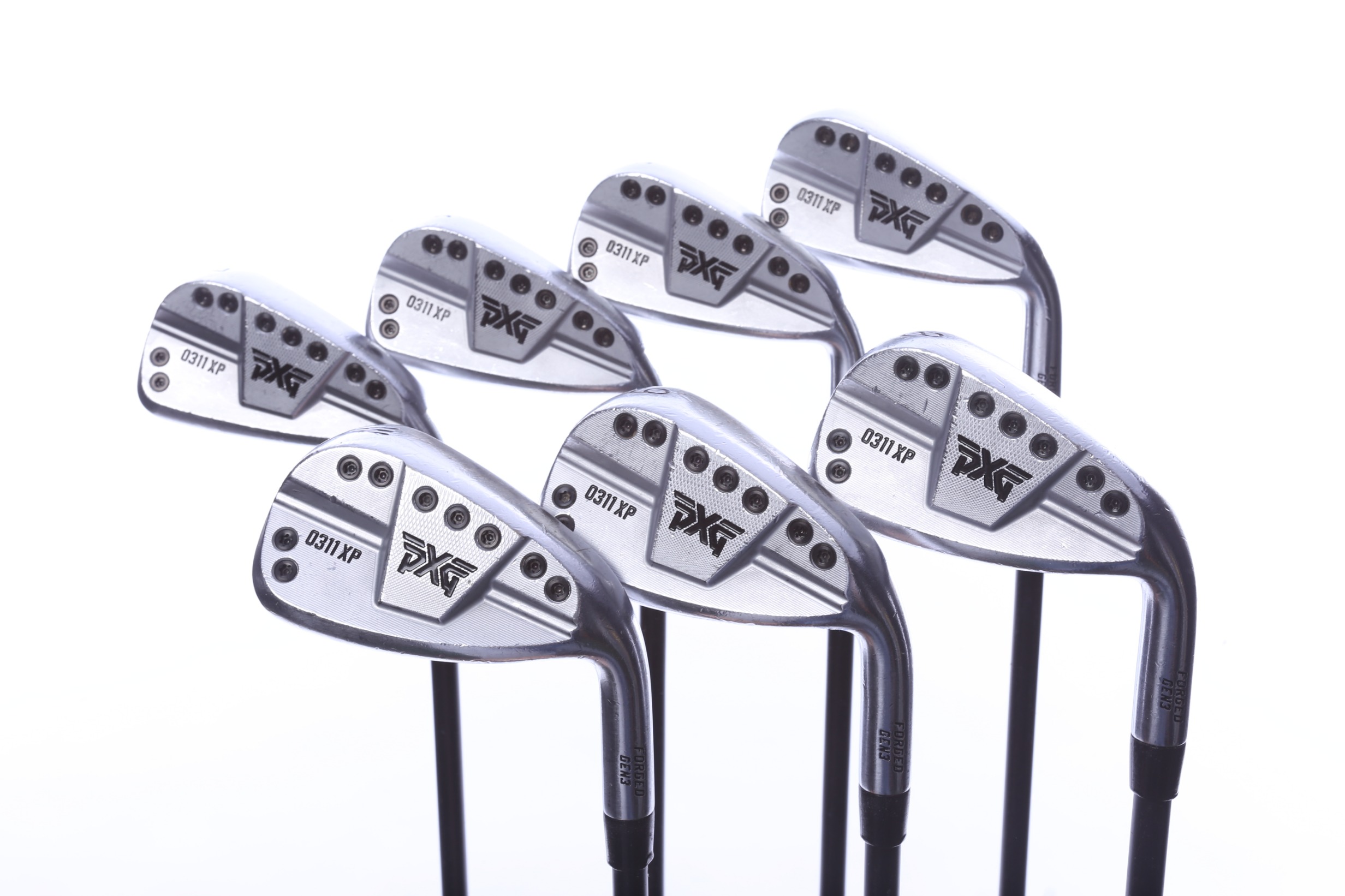 PXG GEN3 Iron Set #4-PW ７本セット　R300 PXG 0311 XP GEN3 Iron Set 4-PW Standard Regular Plus Flex Graphite