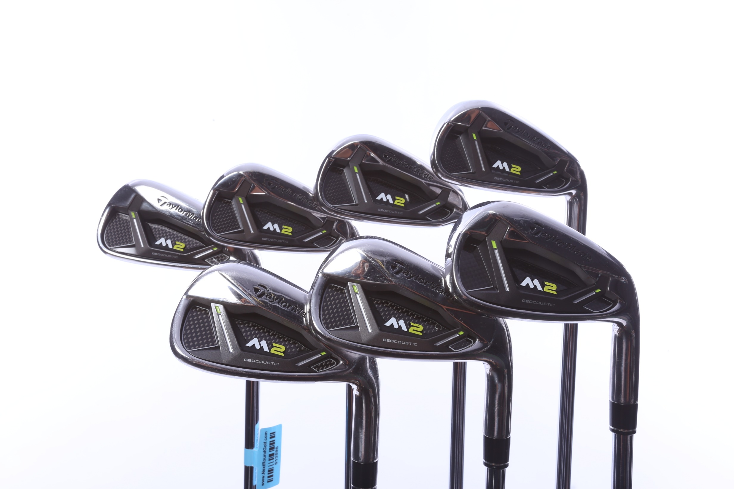 TaylorMade M2 2017 Iron Set 4-PW +0.5 in Stiff Flex Steel Shaft