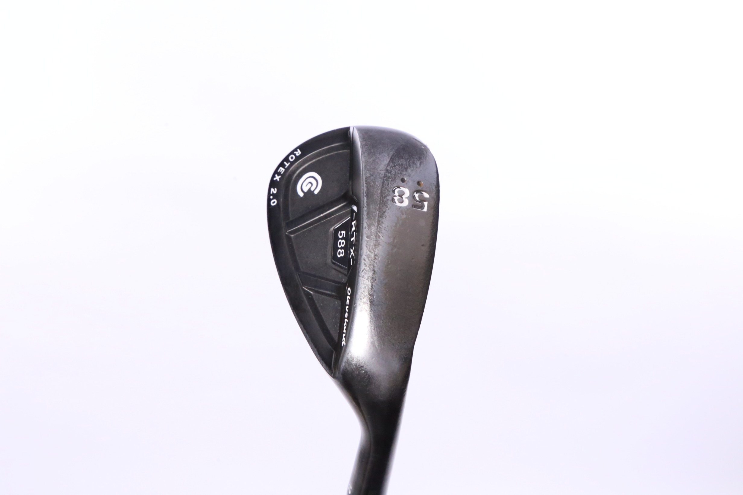 Cleveland 588 RTX 2.0 Black Satin 58* Lob Wedge RH 35.25 in Steel