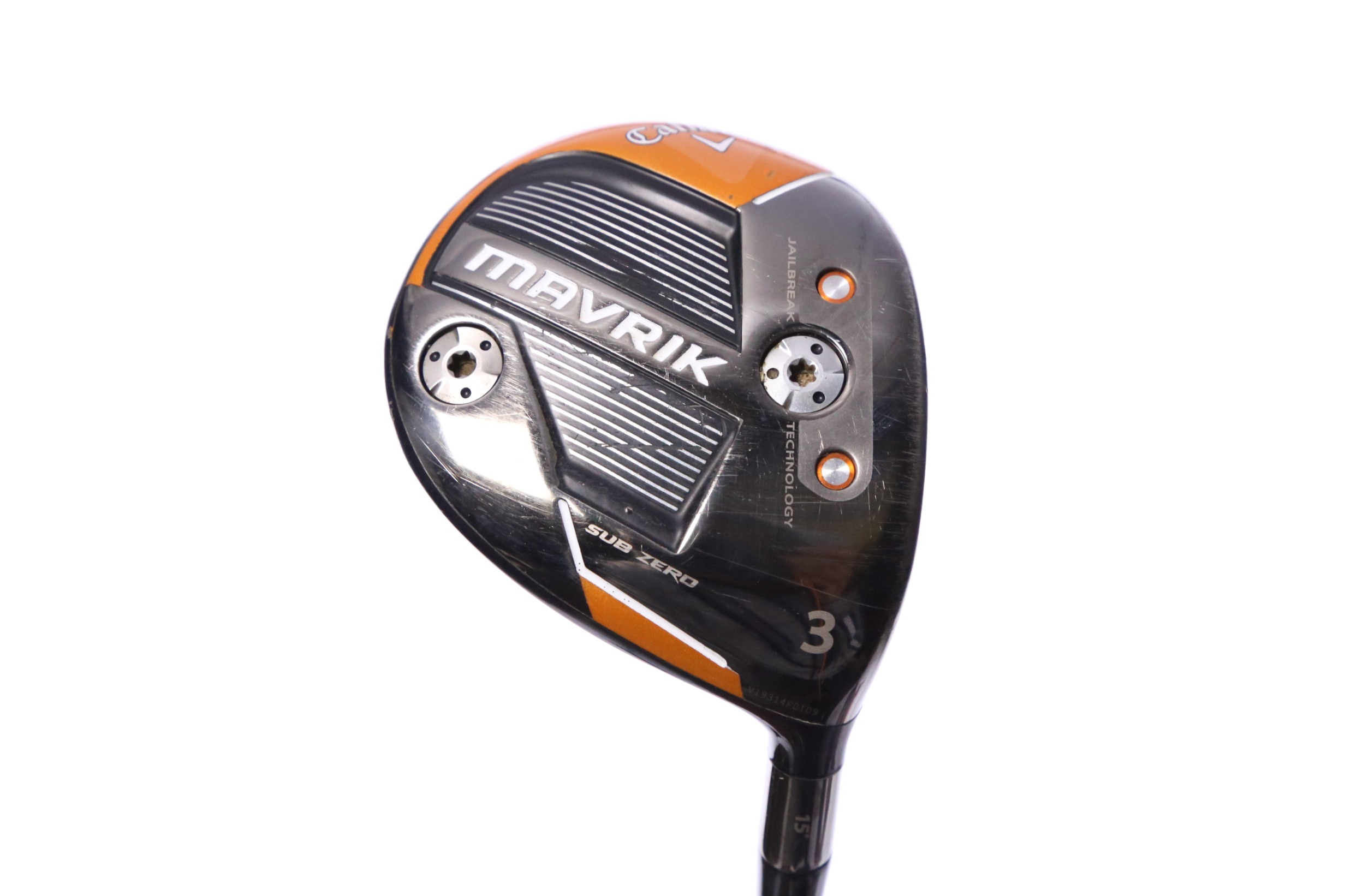 Callaway Mavrik Sub Zero 15* 3-Wood Extra Stiff Flex Aldila Rogue