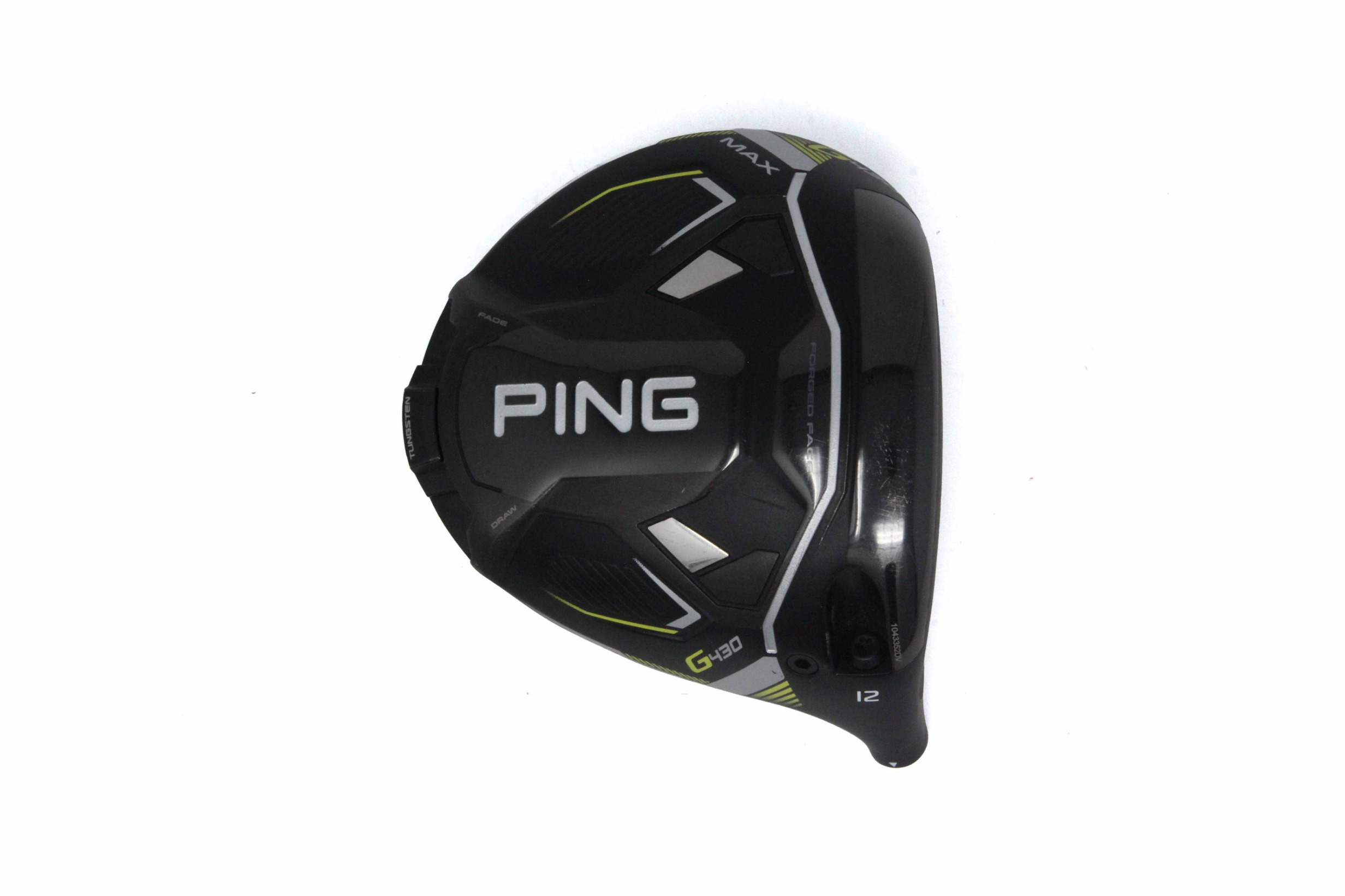 Ping G430 MAX Driver - HEAD ONLY - Right-Handed - 12 Degrees | eBay