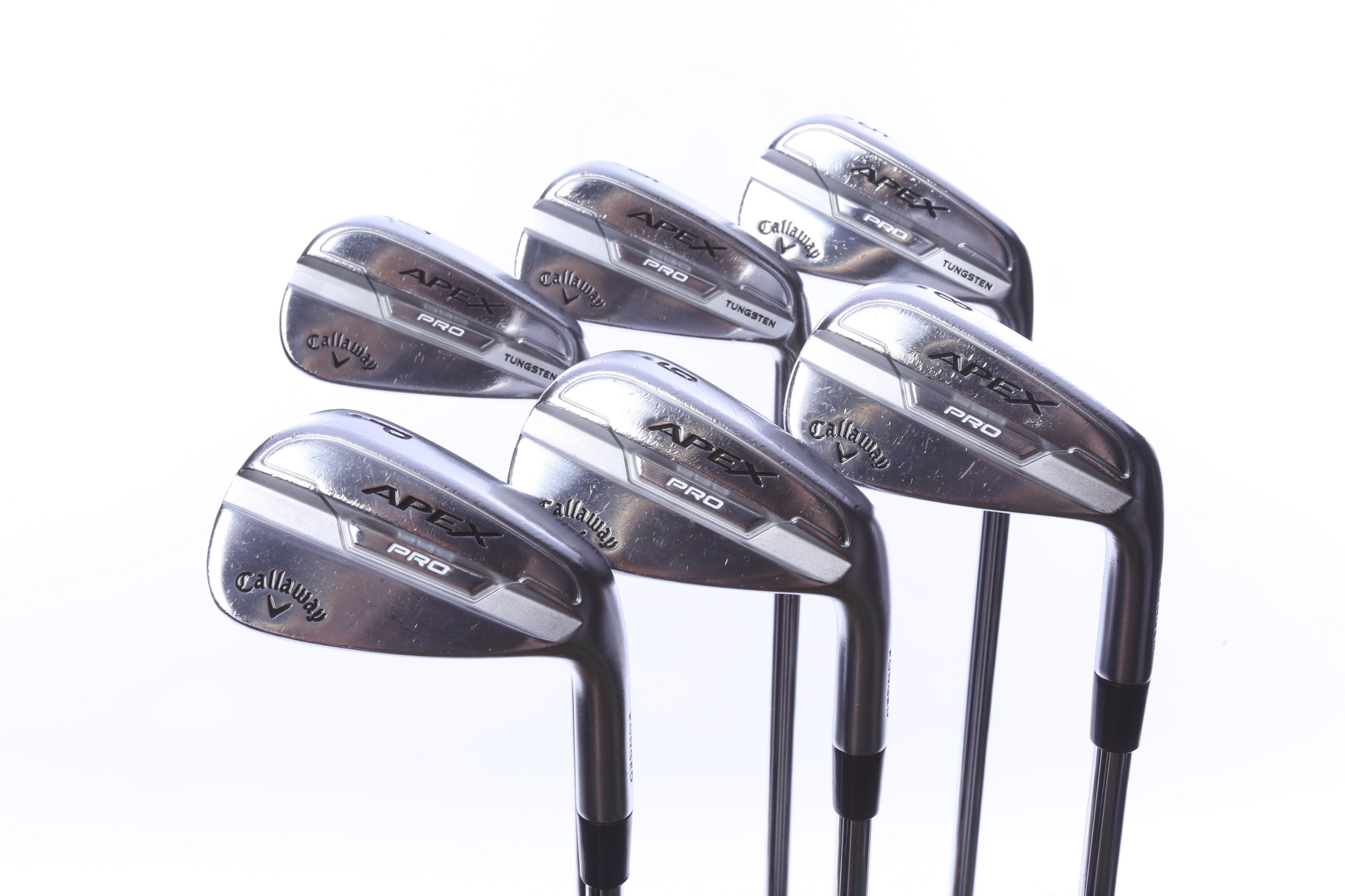 Callaway Apex Pro 21 Iron Set 5-PW -1 in Regular Flex Steel Shaft