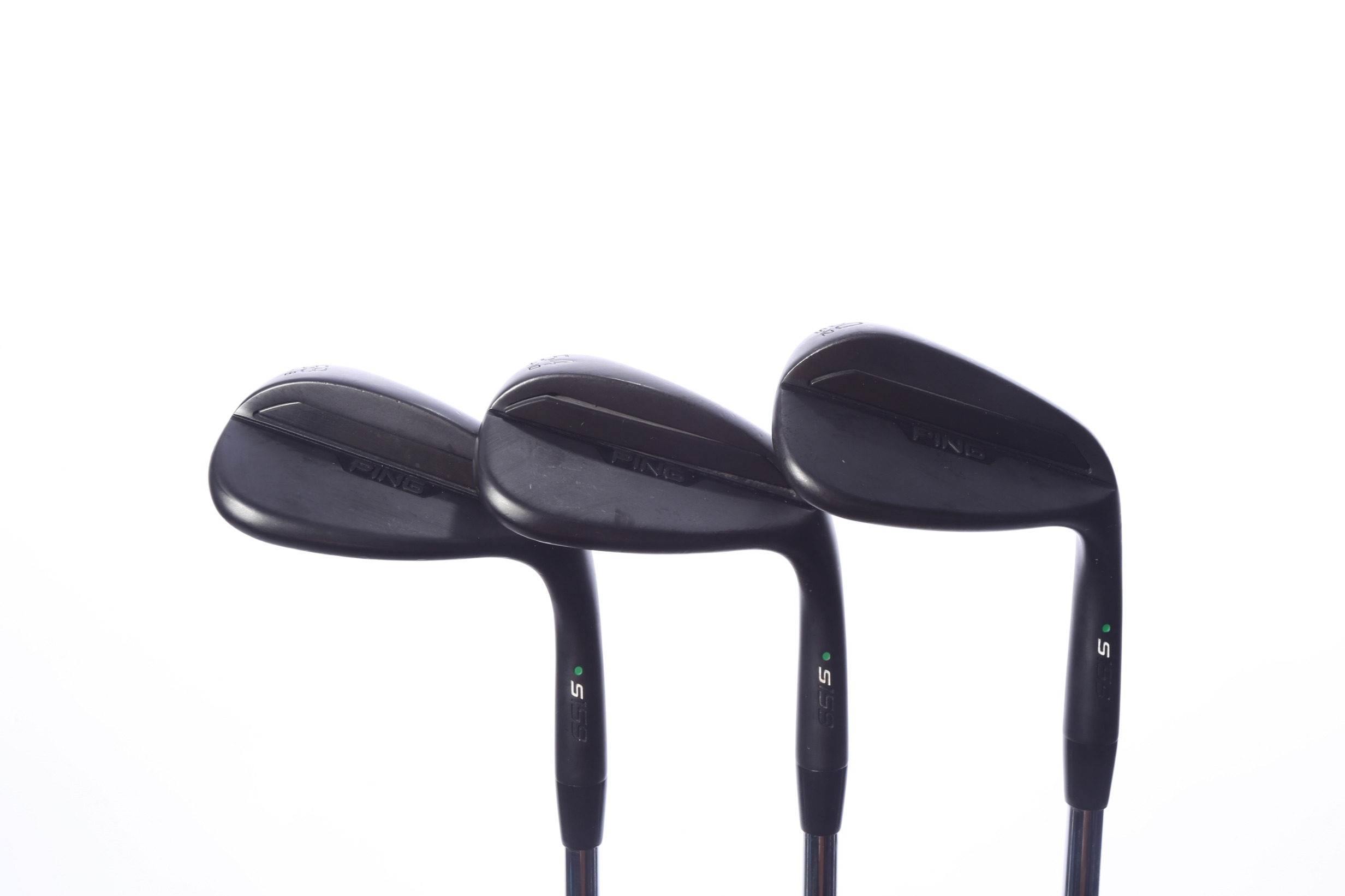 Ping s159 Midnight 50*, 54*, 58* Wedge Set RH Nippon Shaft Steel