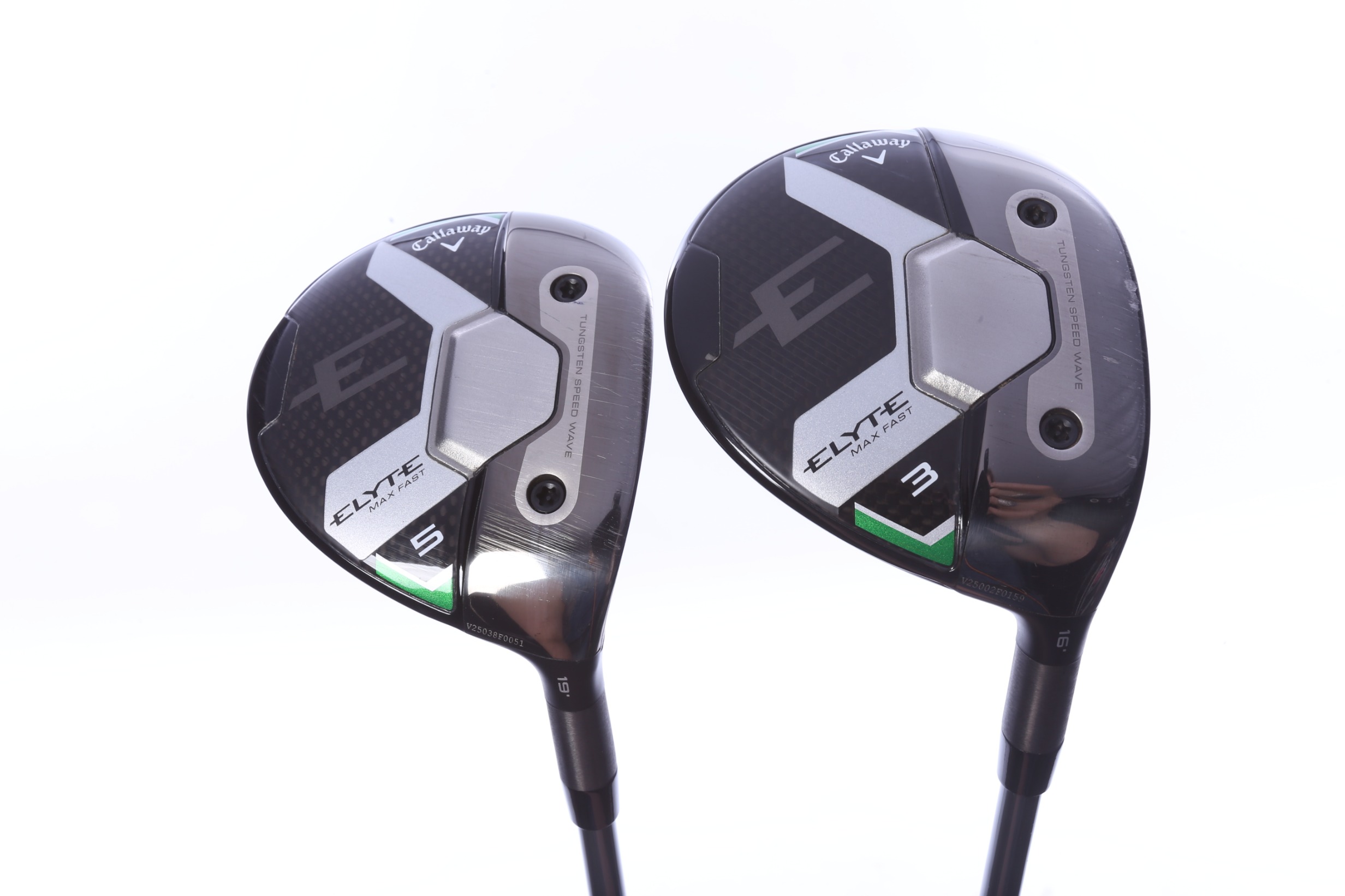 Callaway Elyte Max Fast 3W, 5W Fairway Wood Set RH Graphite Shaft