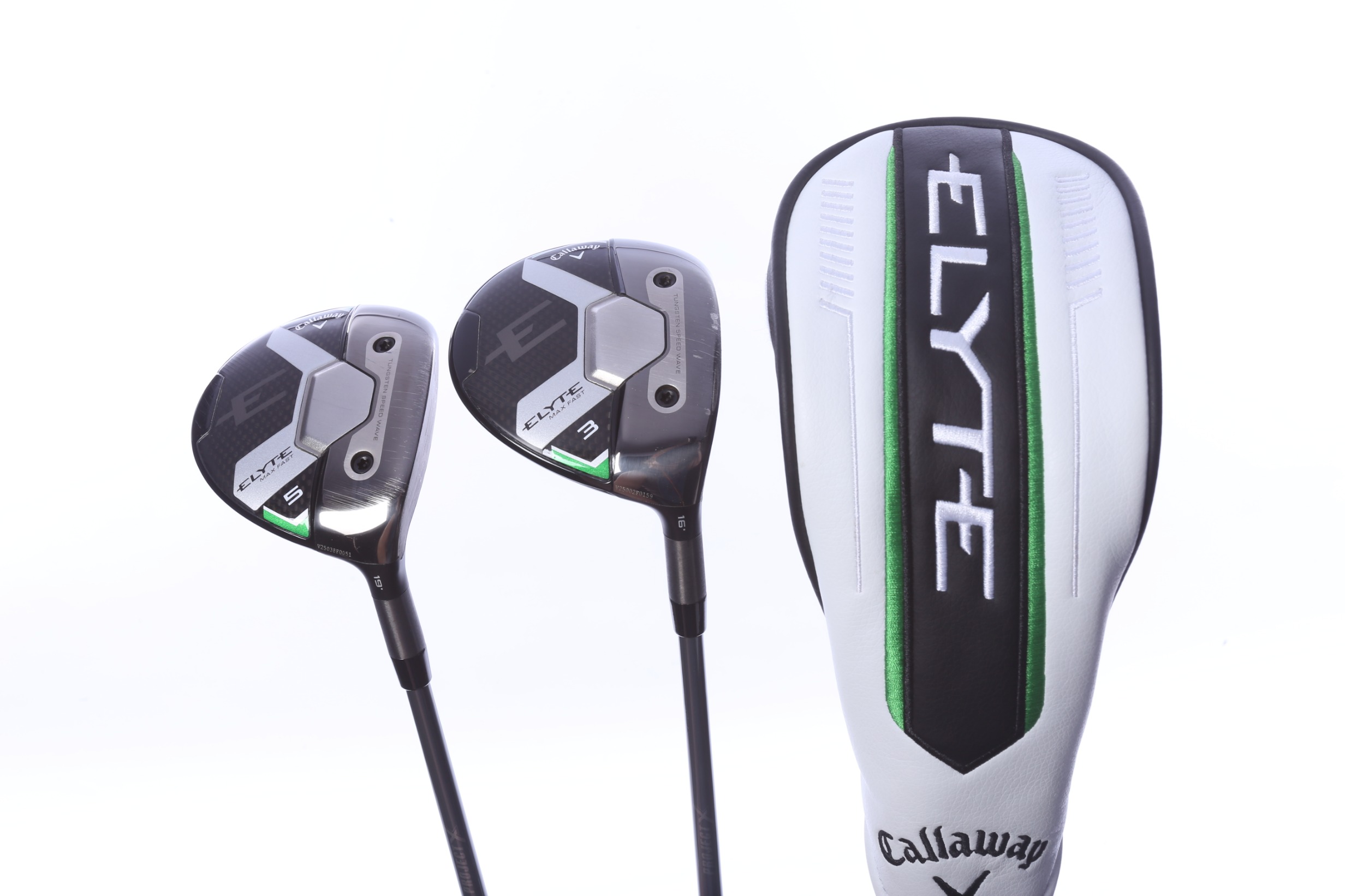 Callaway Elyte Max Fast 3W, 5W Fairway Wood Set RH Graphite Shaft