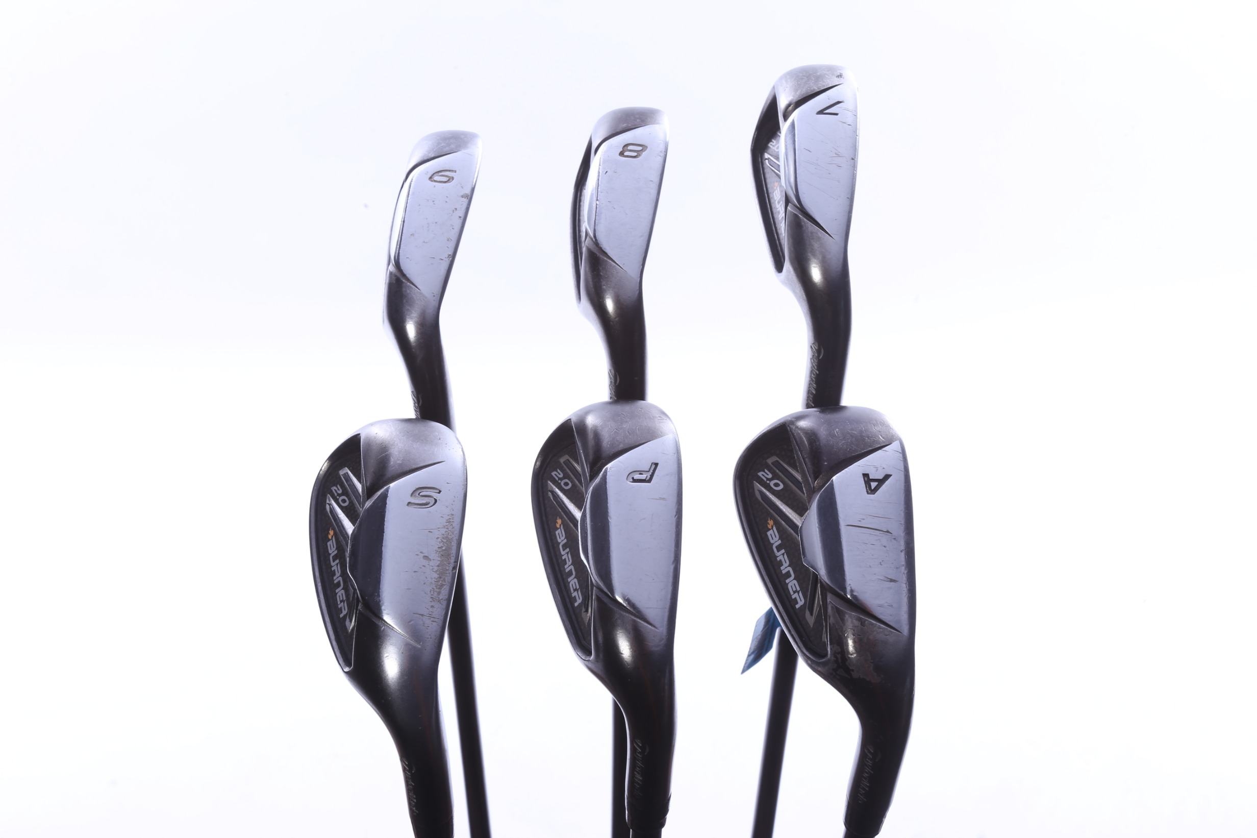 TaylorMade Burner 2.0 Iron Set 7-PW, AW, SW -1.25 in Seniors Flex