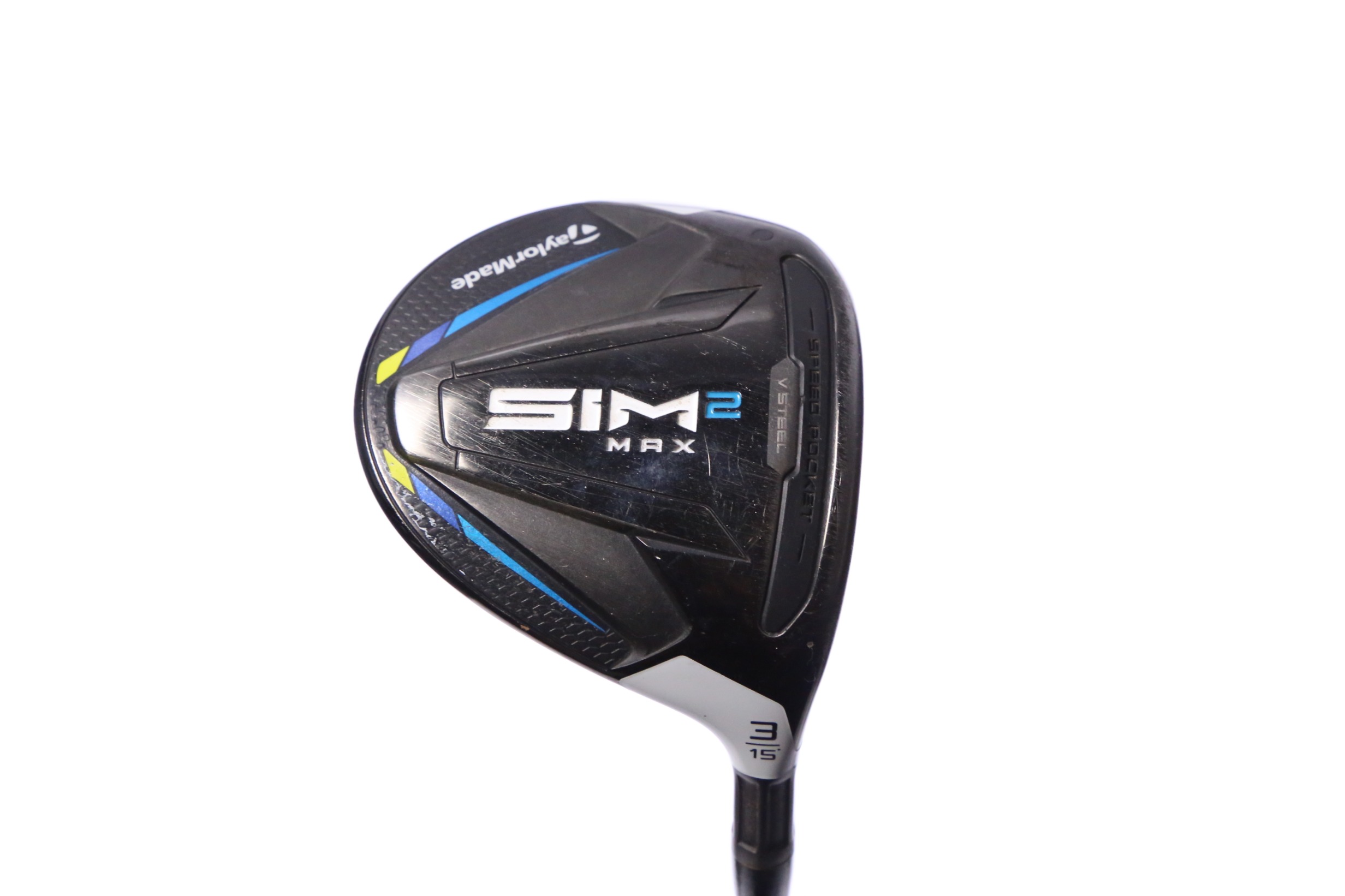 TaylorMade SIM2 MAX 15* 3-Wood Fujikura Ventus Blue Velocore Stiff