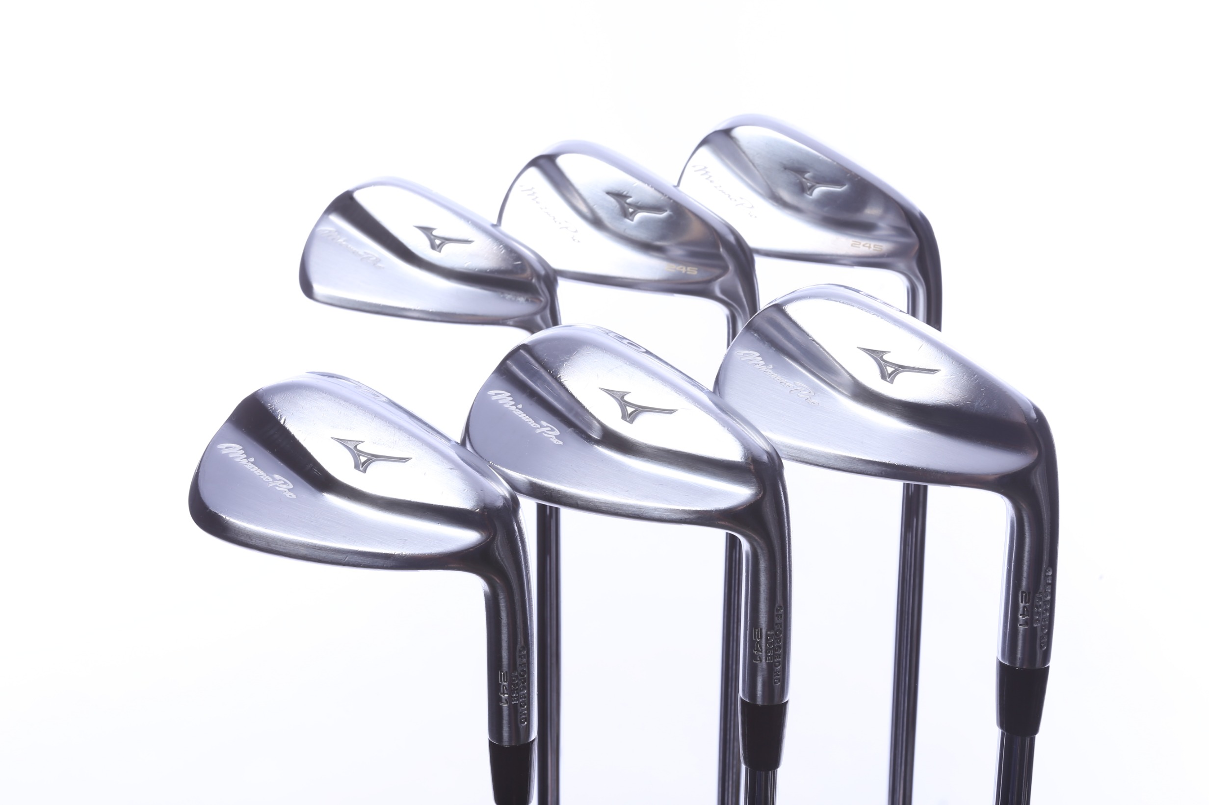 Mizuno Pro 241 Iron Set 5-PW +1 in Extra Stiff Flex Steel Shaft 