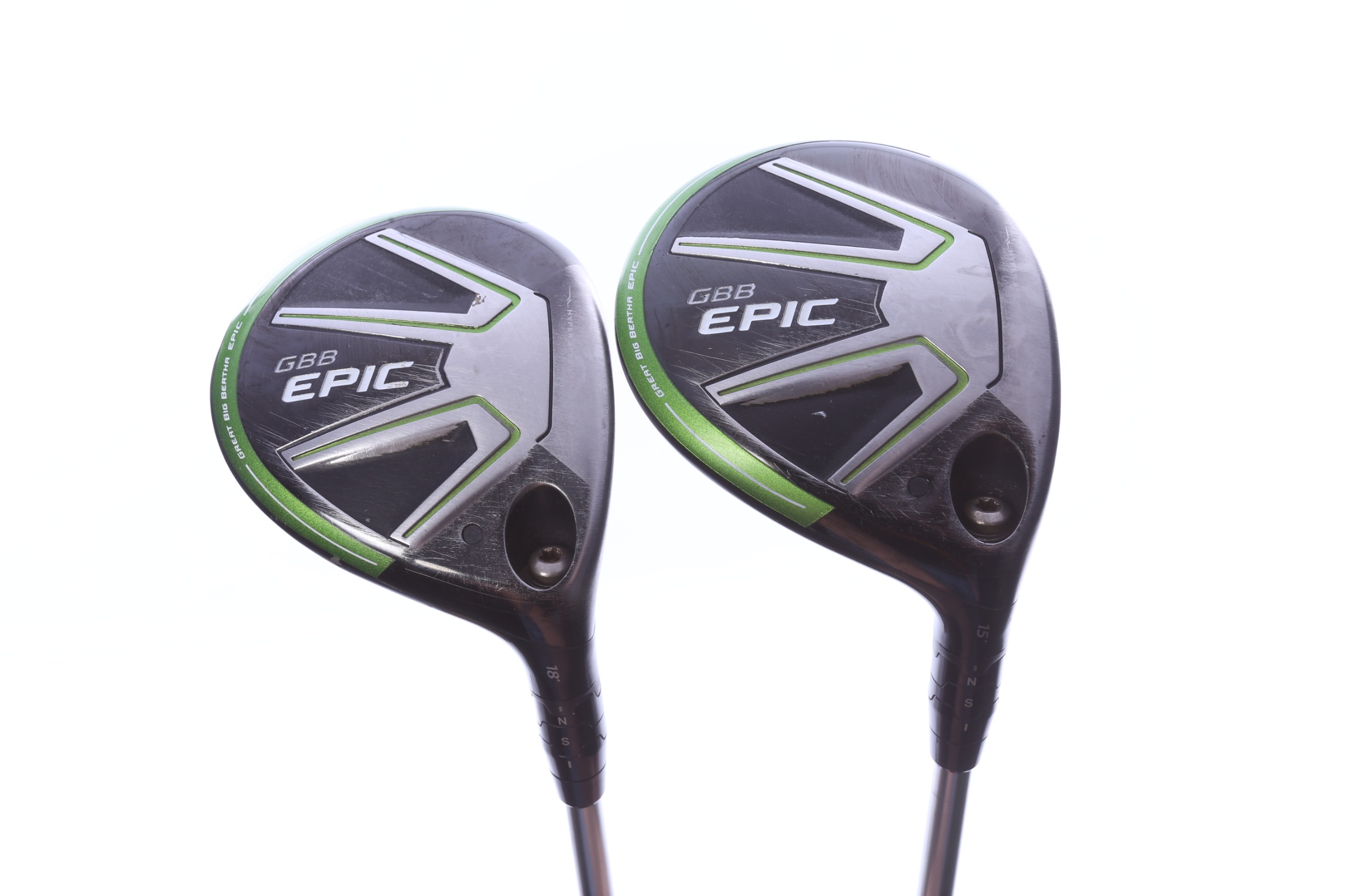 Callaway GBB Epic 3W, 5W Fairway Wood Set RH Graphite Shaft Regular