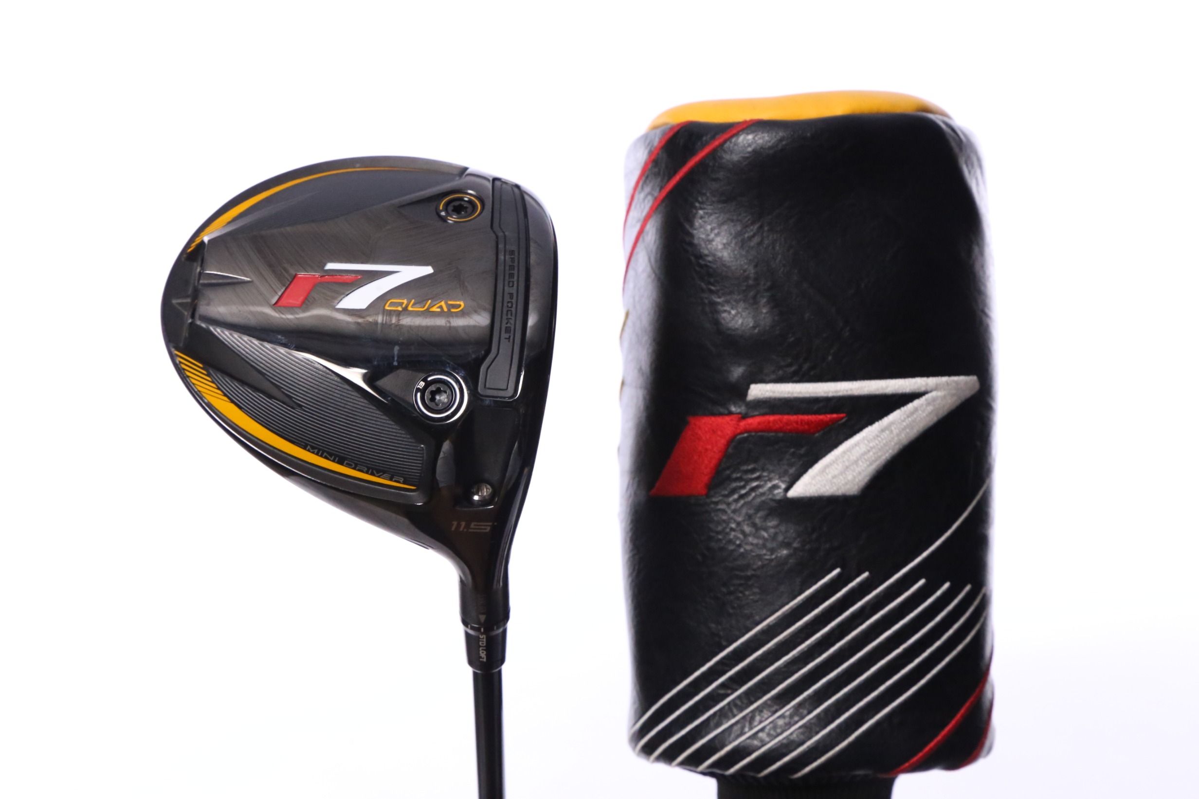 TaylorMade r7 Quad Mini 11.5* Driver Stiff Flex TaylorMade R7