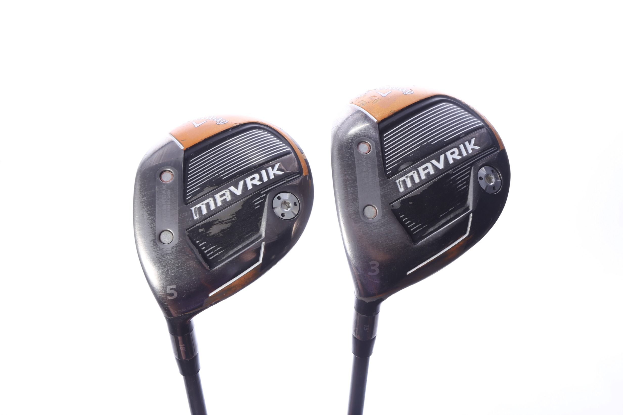 LEFTY Callaway Mavrik 3W, 5W Fairway Wood Set Project X Graphite