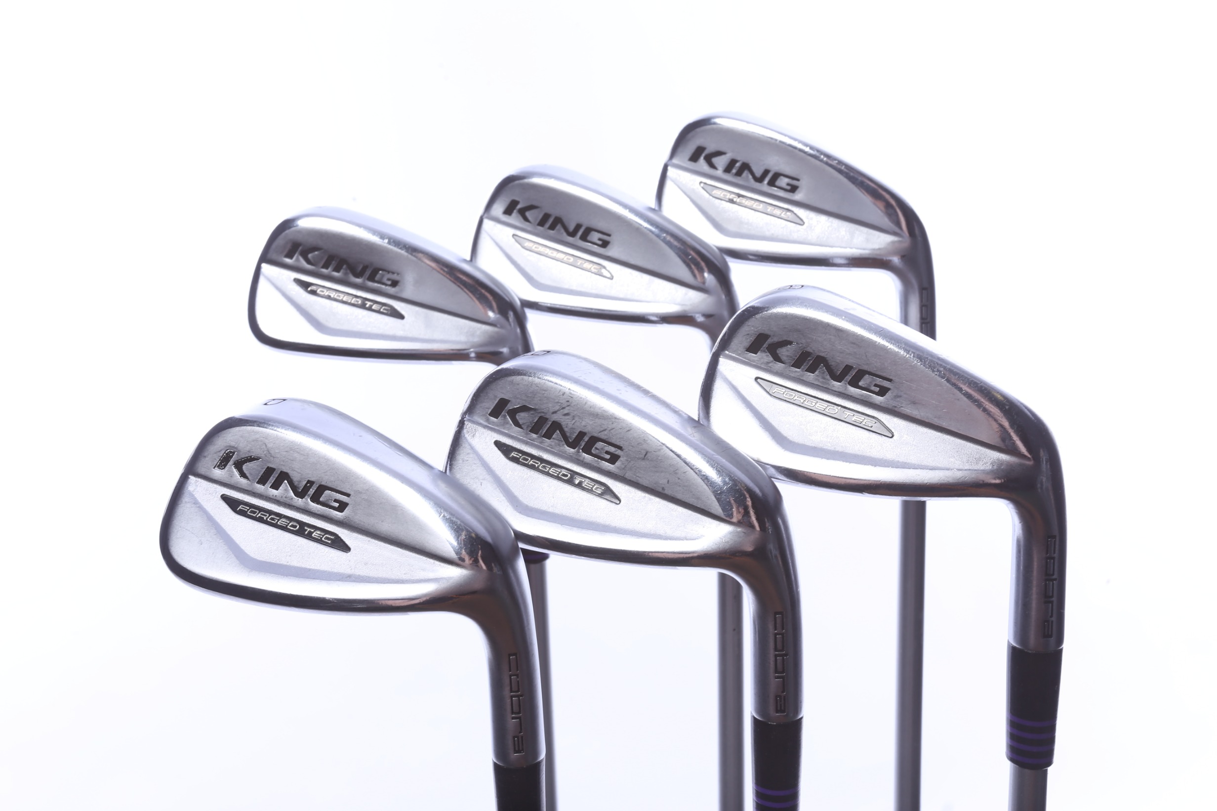Cobra 2020 KING Forged Tec 5-PW Iron Set RH -0.75 in Graphite 