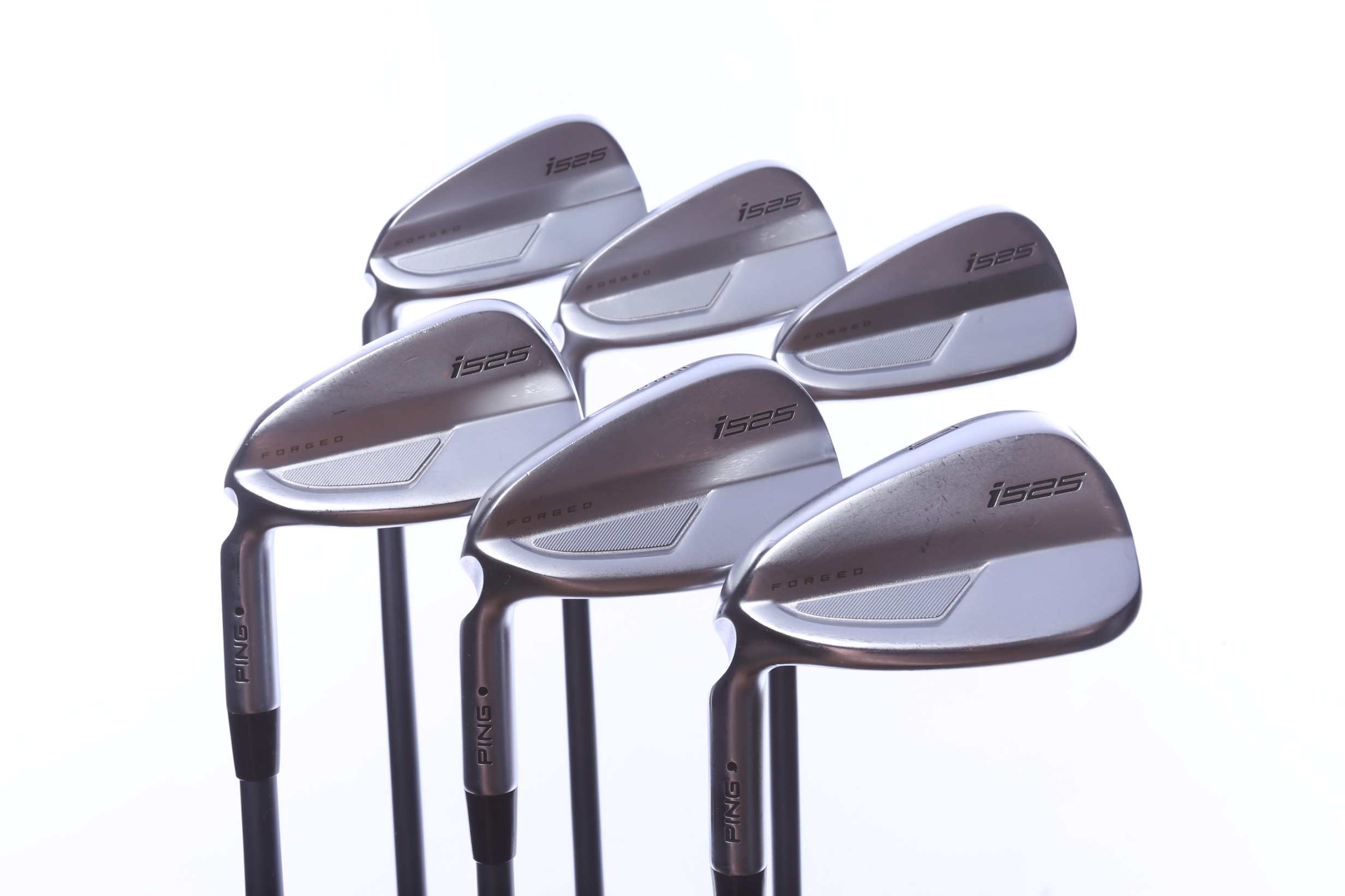 LEFTY Ping i525 Iron Set 5-PW -0.5 in Regular Flex Graphite Shaft 