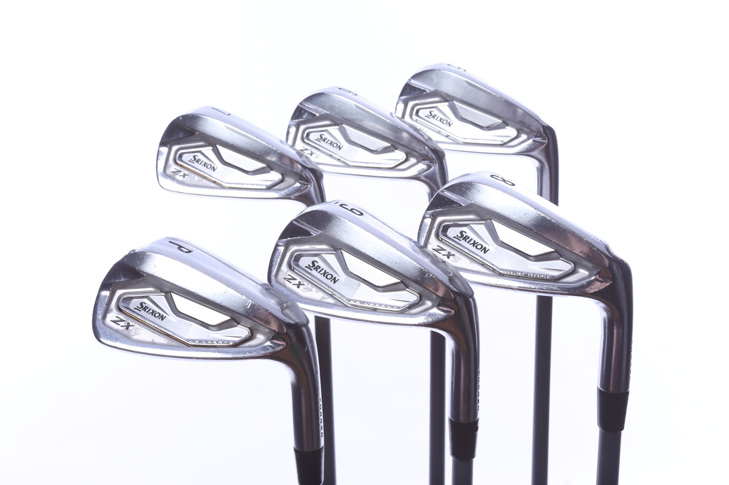 Srixon ZX5 MKII Iron Set 5-PW -0.75 in Regular Flex Graphite Shaft