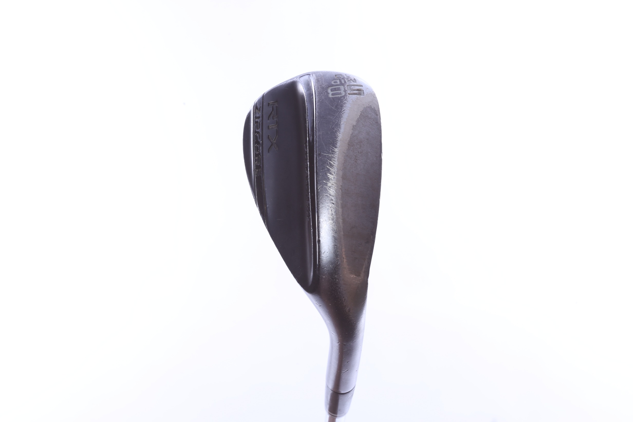 Cleveland RTX ZipCore Black Satin 58* Lob Wedge RH 35 in Steel