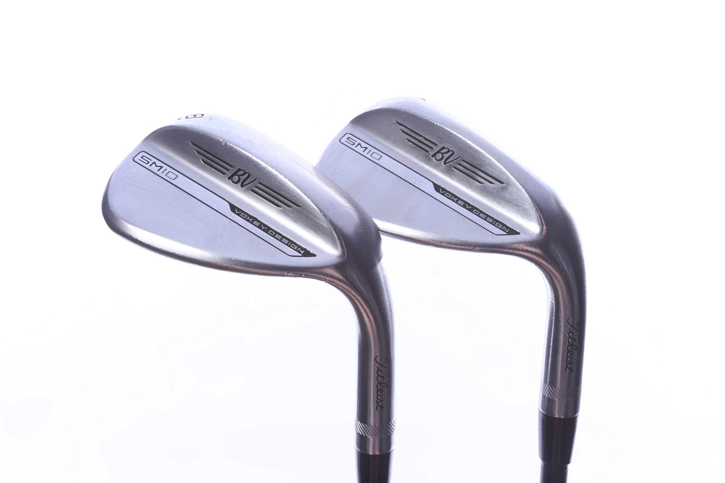 【レフティ】Titleist WedgeVokey SM10ツアークローム58° Titleist Vokey SM10 Tour Chrome 54*, 58* Wedge Set RH Graphite