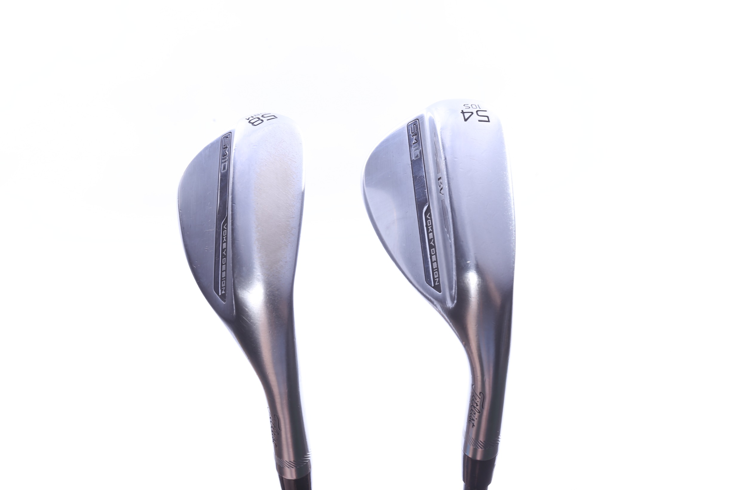 Titleist Vokey SM10 Tour Chrome 54*, 58* Wedge Set RH Graphite