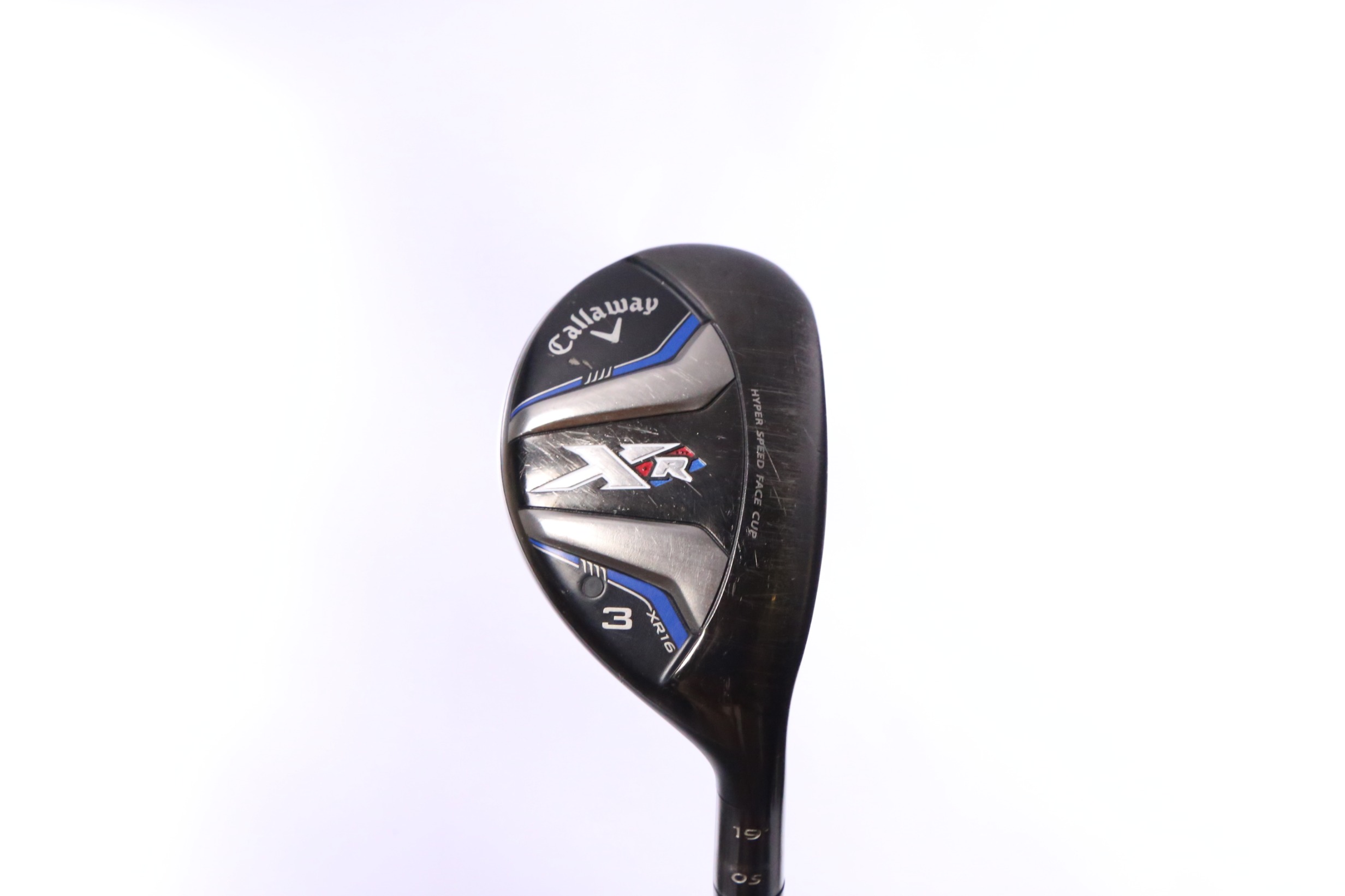 Callaway XR 16 19* 3H Hybrid Stiff Flex Mitsubishi Fubuki AT x5ct
