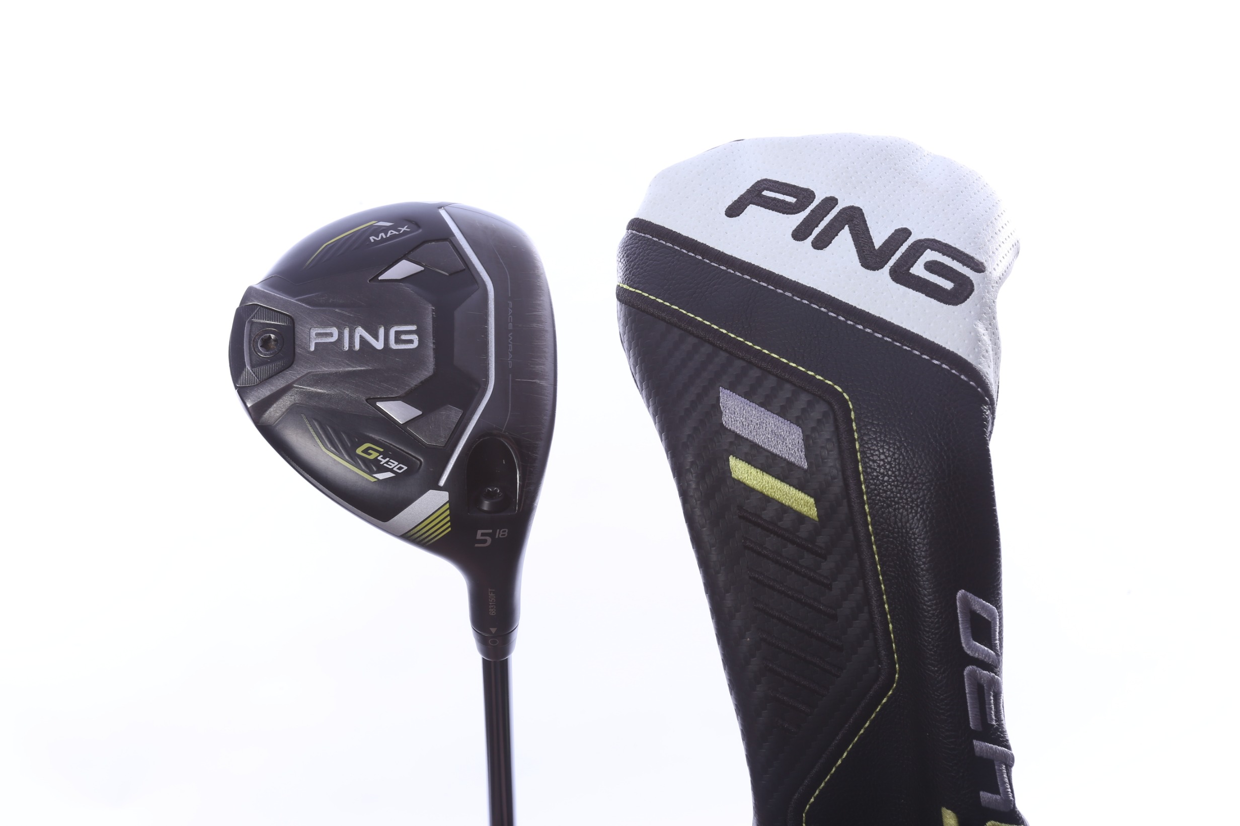 Ping G430 MAX 18* 5-Wood Extra Stiff Flex Mitsubishi Kai'li White