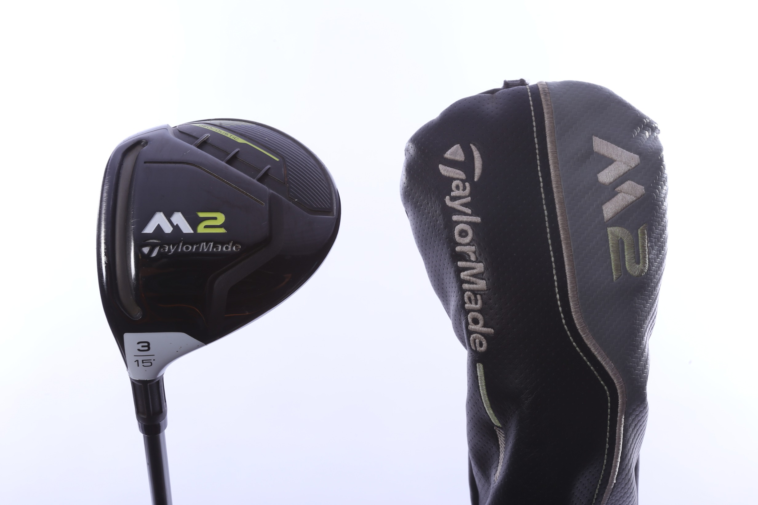 Left Handed TaylorMade M2 2017 15* 3-Wood Extra Stiff Flex