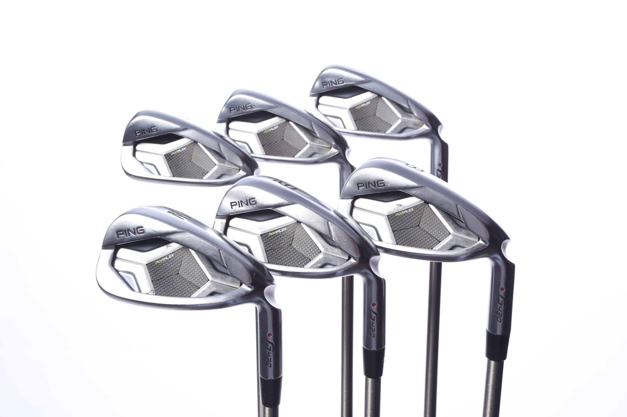 Ping G430 Iron Set 5-PW +1.25 in Regular Flex Graphite Shaft Ping G430 Iron Set 5-PW +1.25 in Regular Flex Graphite Shaft
