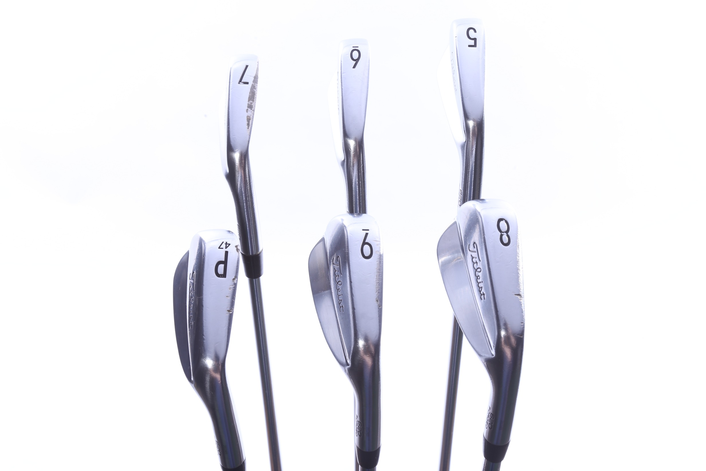 Titleist 620 MB Iron Set 5-PW -0.25 in Regular Plus Flex Steel