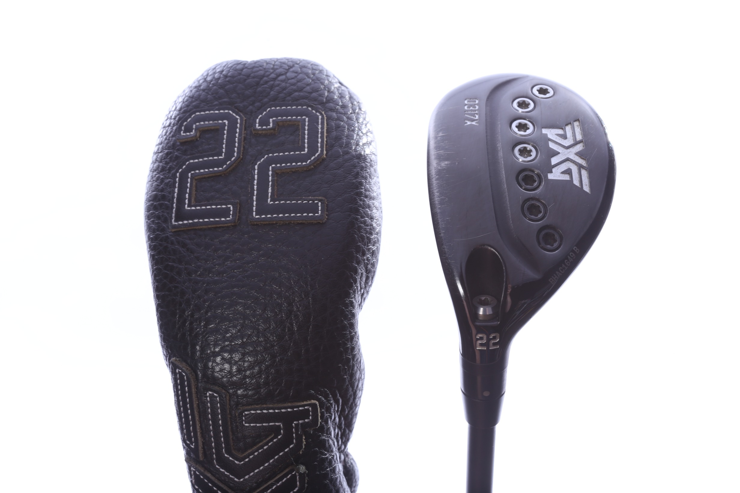 Left Handed PXG 0317X 22* 4H Hybrid Extra Stiff Flex Aldila NV