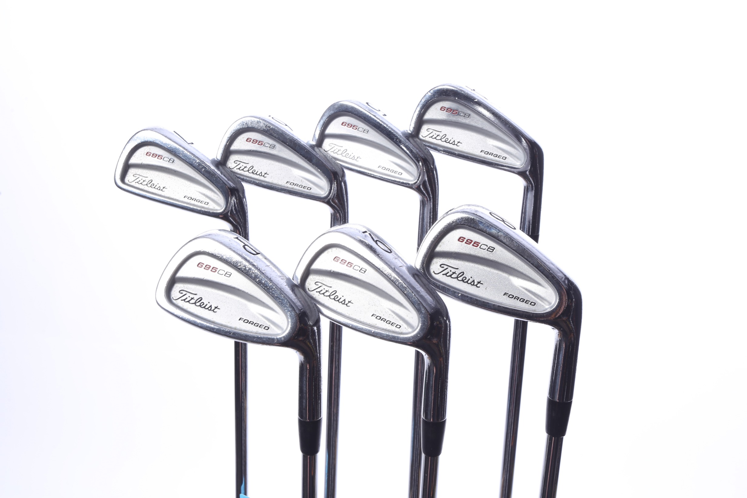 Titleist 695 CB Forged Iron Set 4-PW -0.25 in Stiff Flex Steel