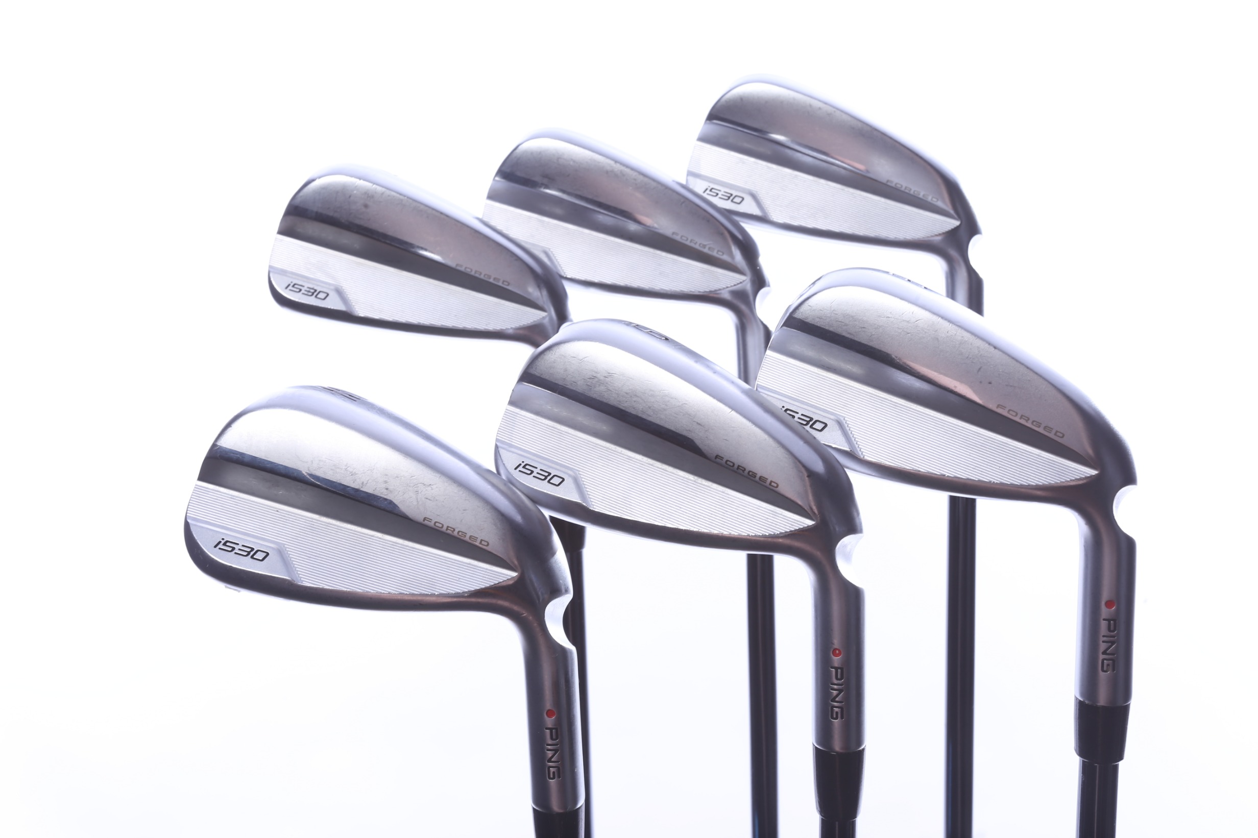 Ping i530 Iron Set 5-PW +0.25 in Seniors Flex Graphite Shaft Very