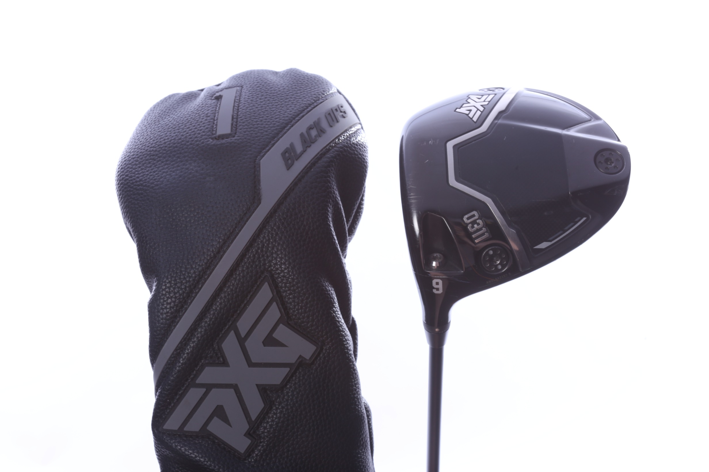 Left Handed PXG 0311 Black OPS 9* Driver Seniors Flex Fujikura