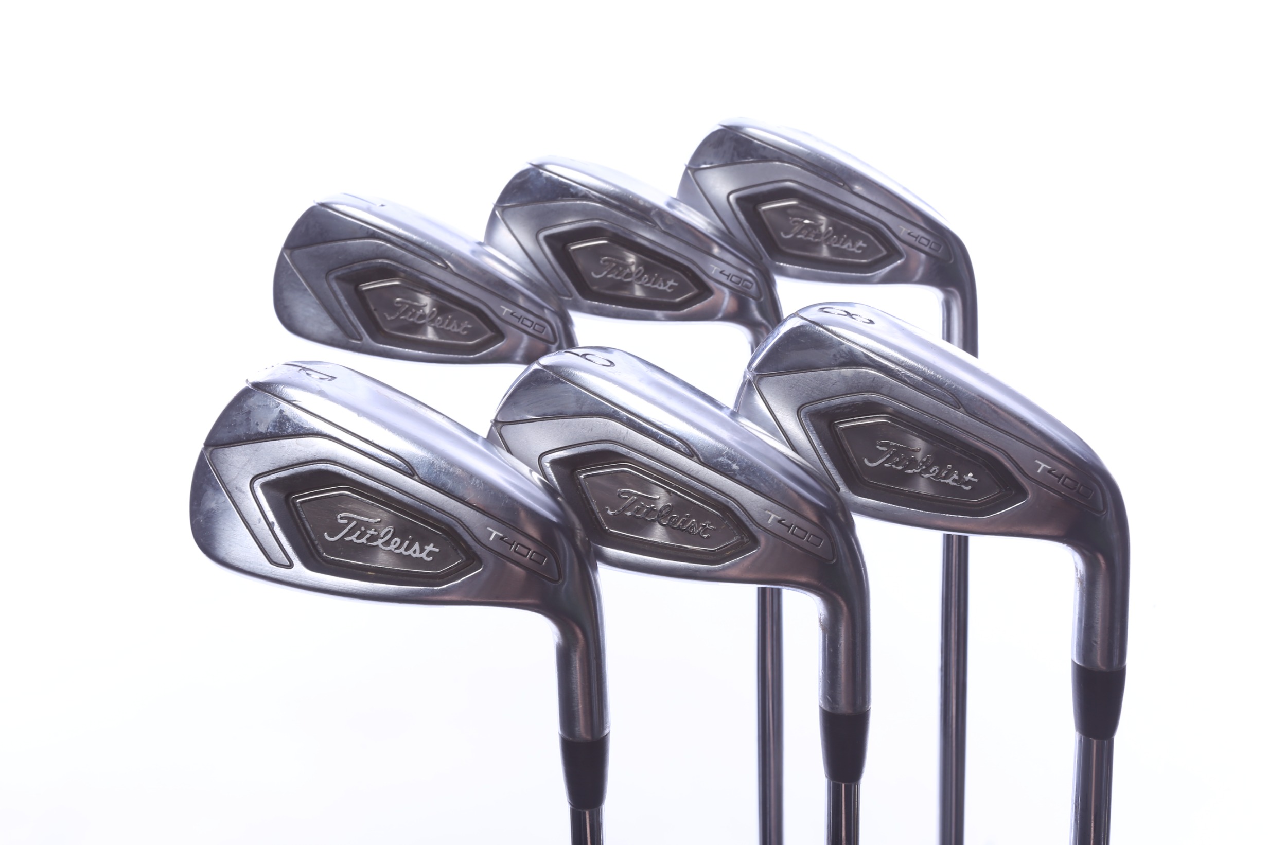 Titleist T400 Iron Set 5-PW -0.75 in Extra Stiff Flex Steel Shaft