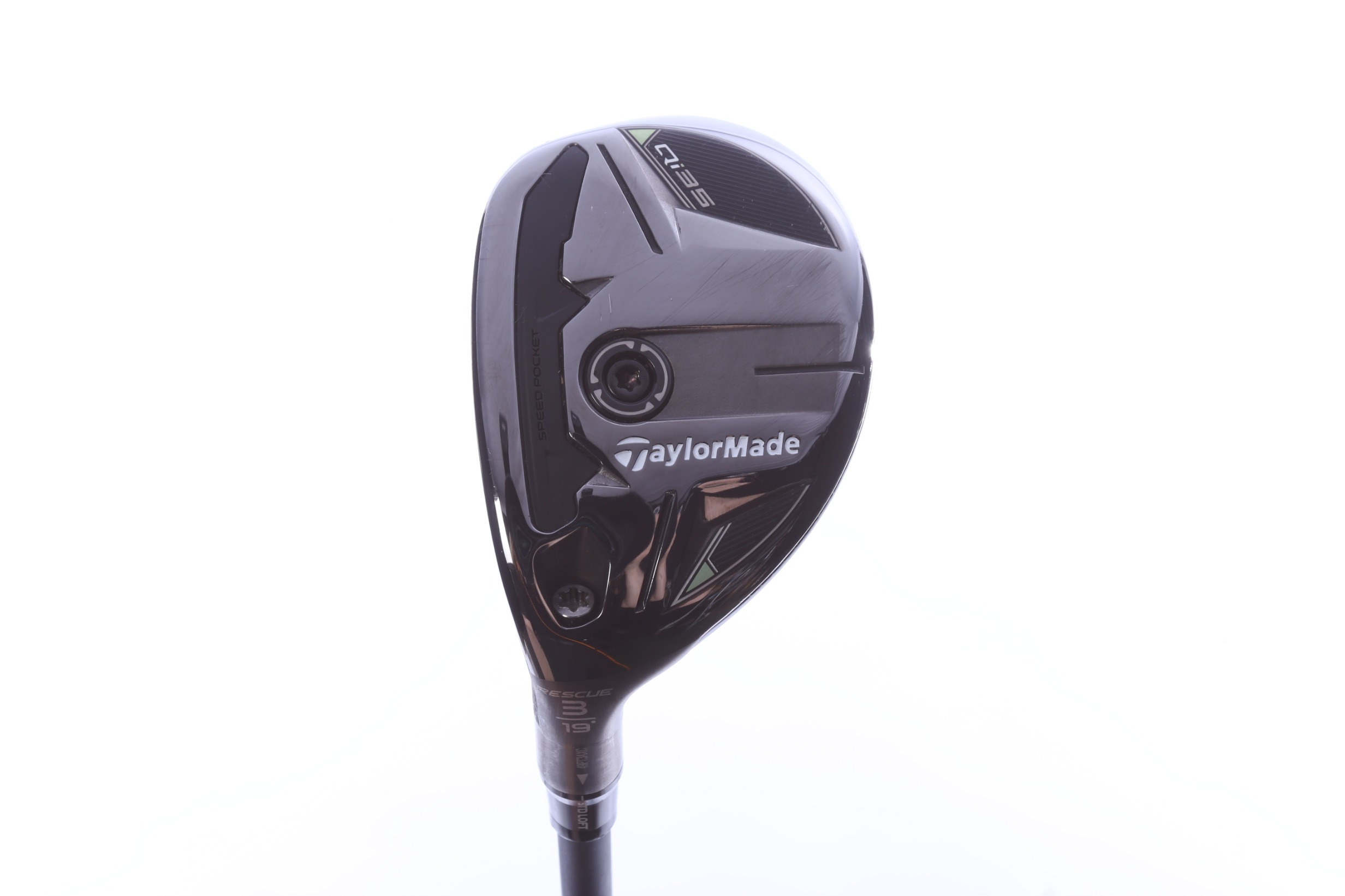 LEFTY TaylorMade Qi35 Rescue 3H 19* 40 in Mitsubishi Graphite