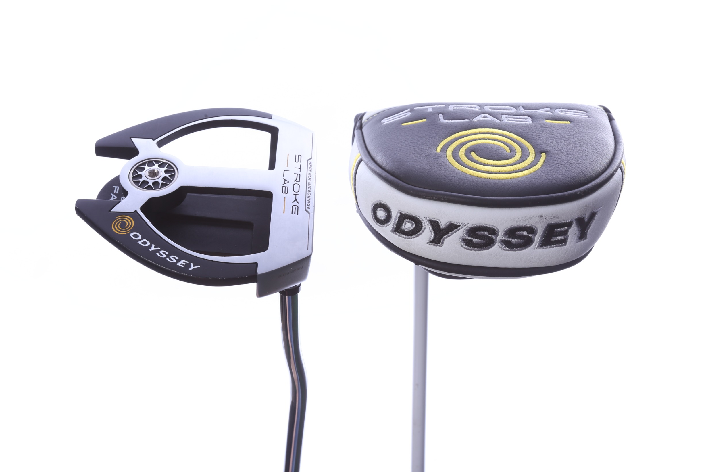 【ODYSSEY】パター STROKE LAB 2-BALL FANG S Odyssey Stroke Lab 2-Ball Fang 35 in Putter Right-Handed Excellent