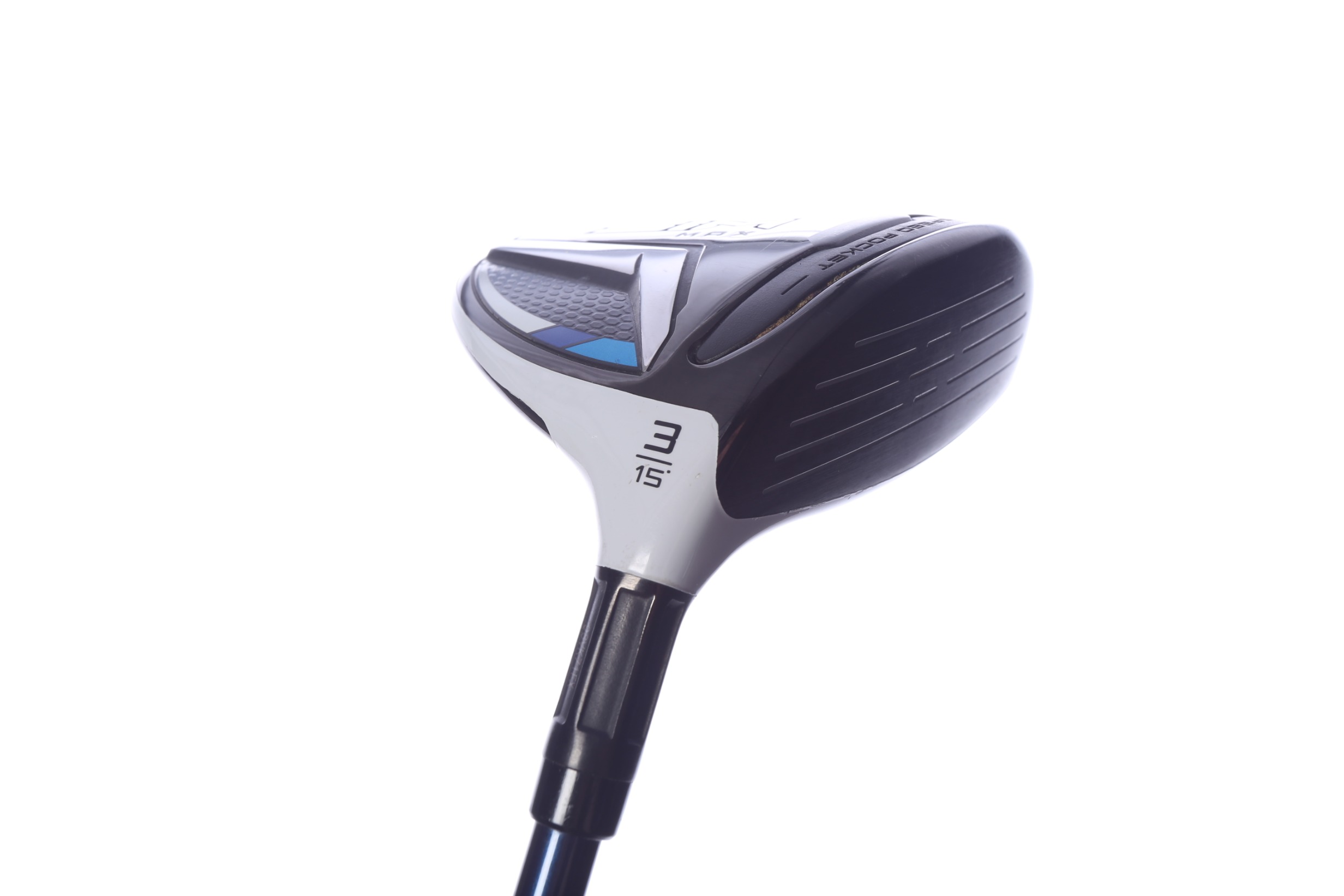 【レフティ】TaylorMade SIM MAX 3W（15°）6X TaylorMade SIM MAX 15* 3-Wood Regular Flex Fujikura Ventus Blue