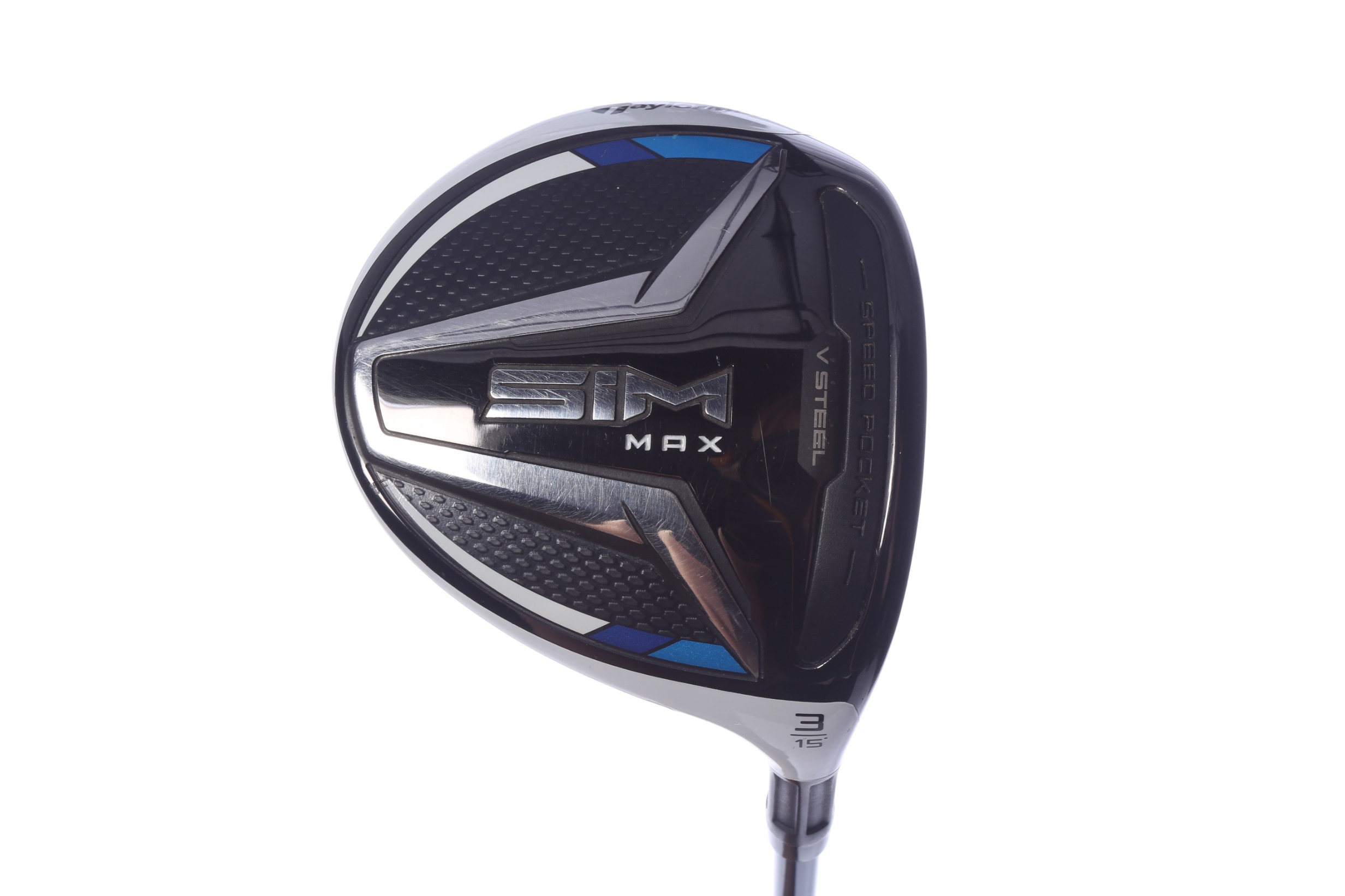 TaylorMade SIM MAX 15* 3-Wood Regular Flex Fujikura Ventus Blue