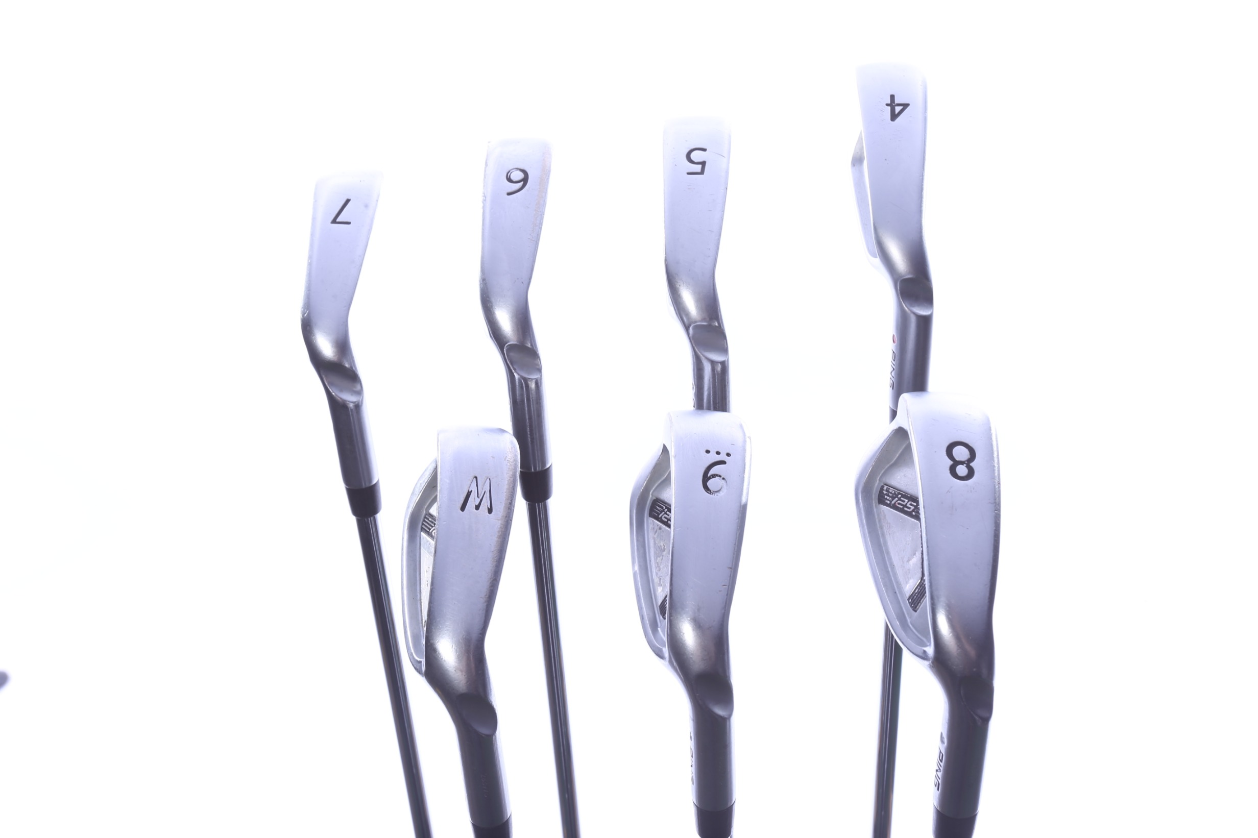 Ping i25 Iron Set 4-PW +0.75 in Regular Flex Steel Shaft Very Good