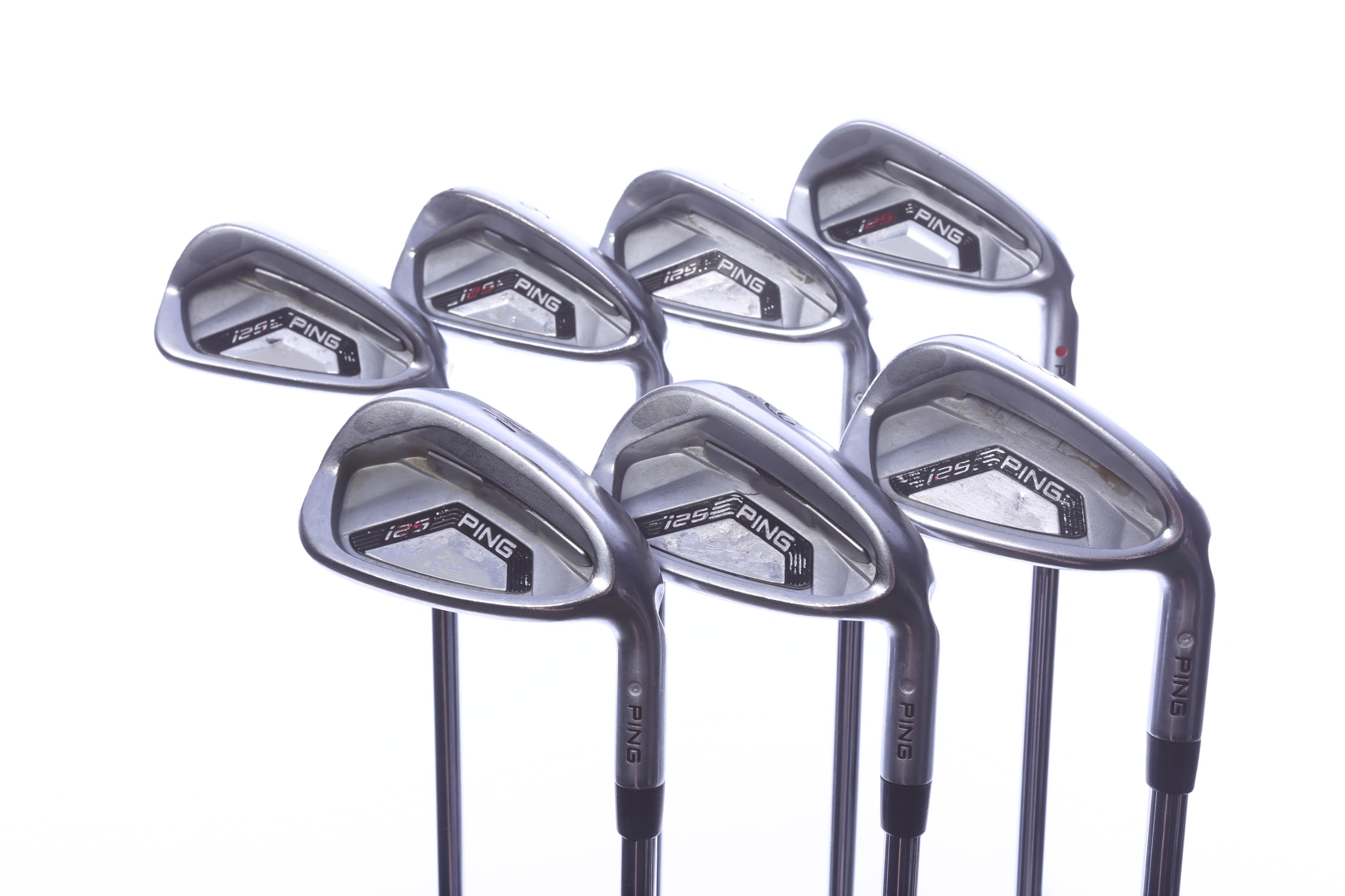 Ping i25 Iron Set 4-PW +0.75 in Regular Flex Steel Shaft Very Good