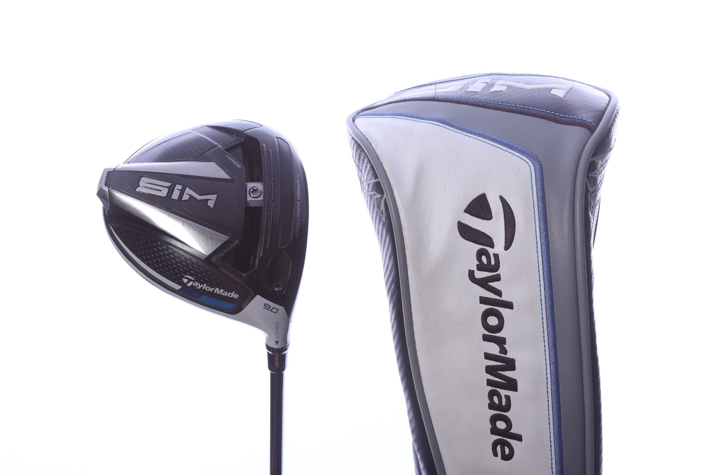 TaylorMade SIM 9* Driver Stiff Flex Mitsubishi Kuro Kage Very Good