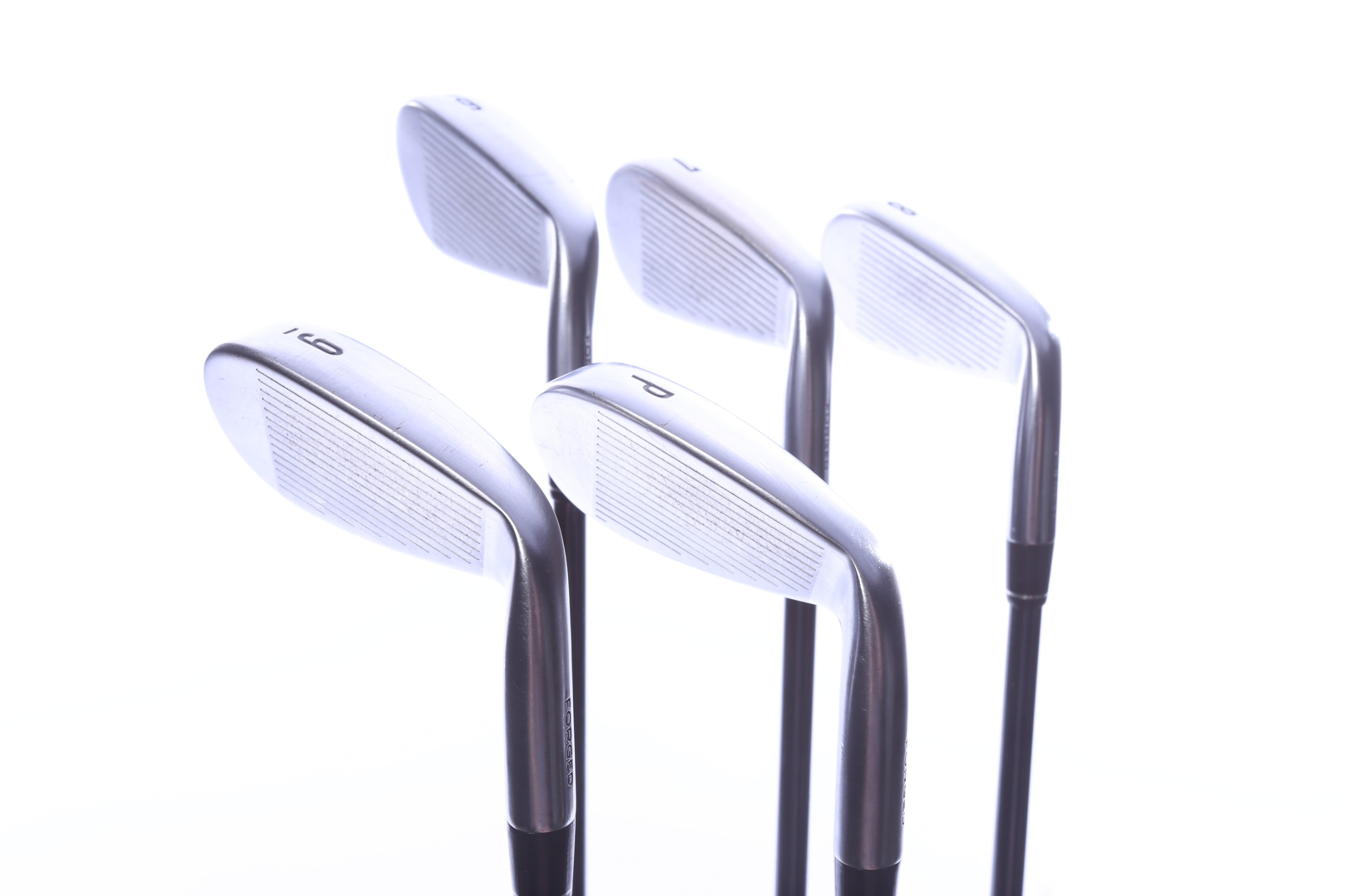 LEFTY Callaway Apex DCB Iron Set 6-PW - -0.75 in Regular Flex Graphite