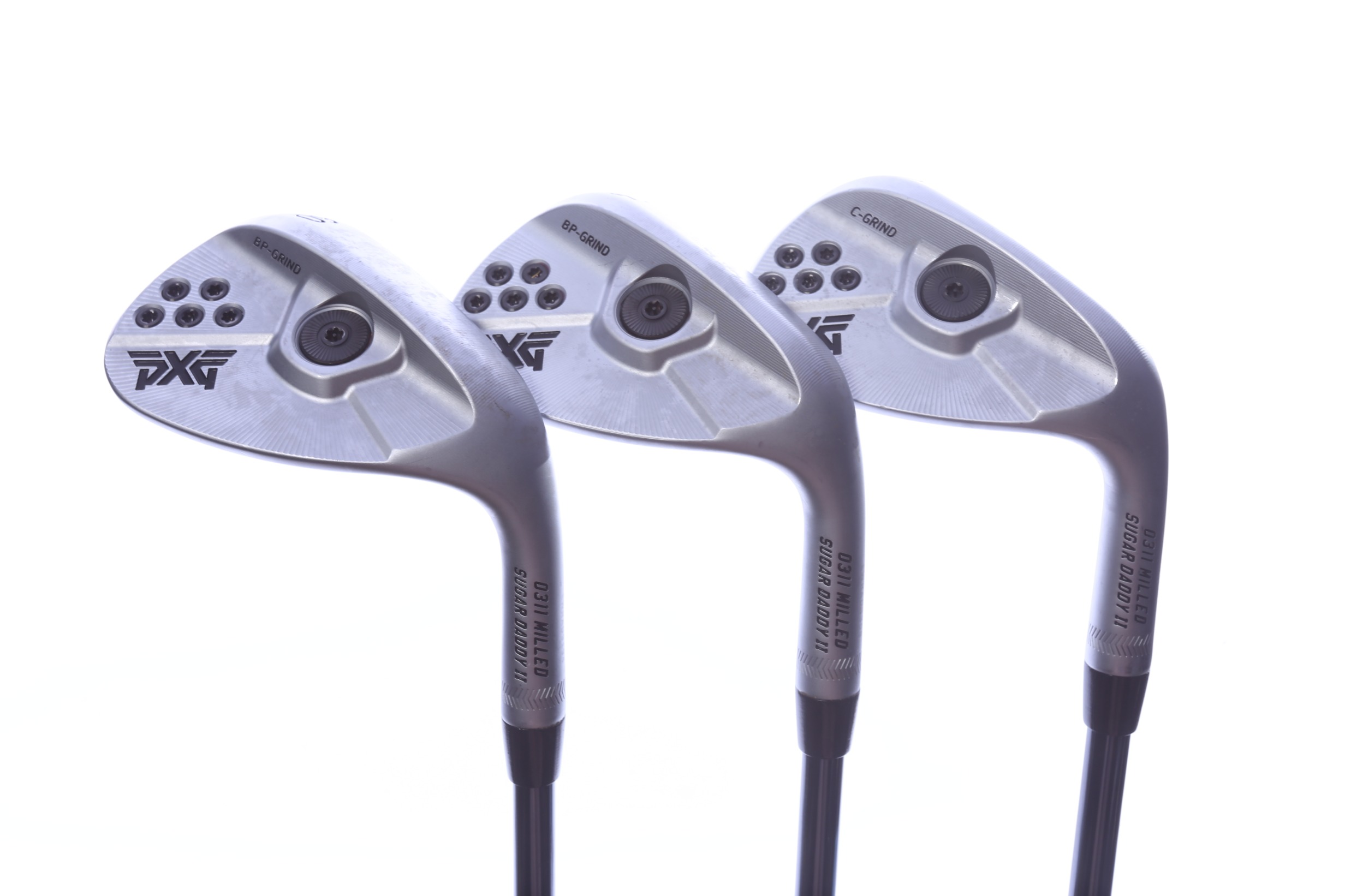 PXG 0311 Sugar Daddy II 50*, 54*, 60* Wedge Set RH Graphite Shaft