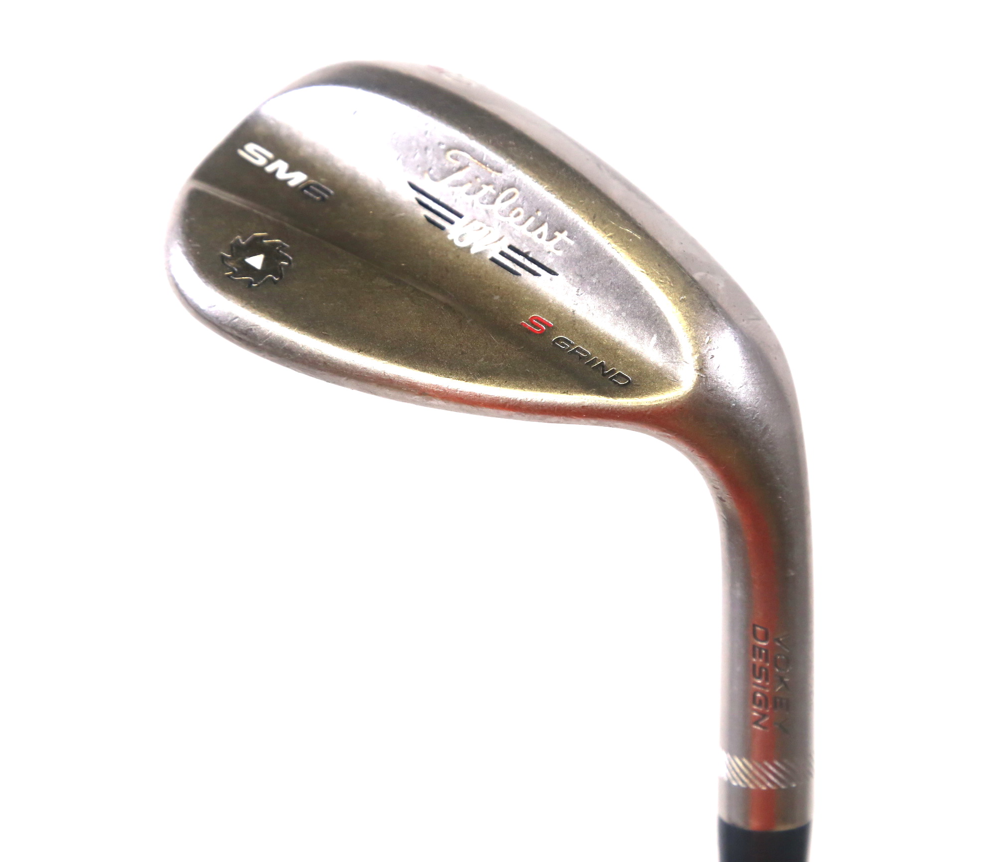 Titleist Vokey SM6 Steel Gray S Grind Lob Wedge 35 In RH 60 Degree